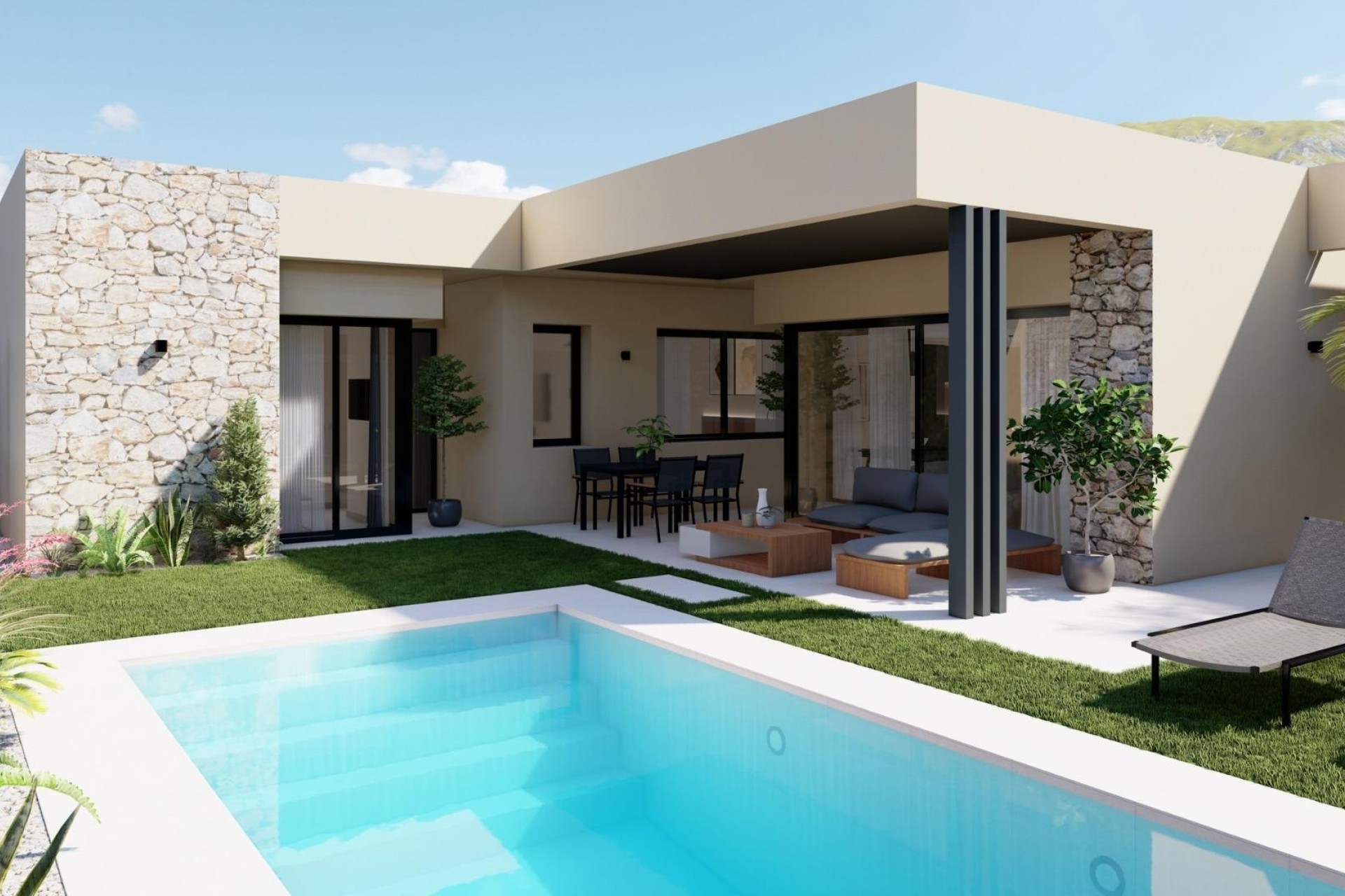 New Build - Detached Villa -
Baños y Mendigo - Altaona Golf