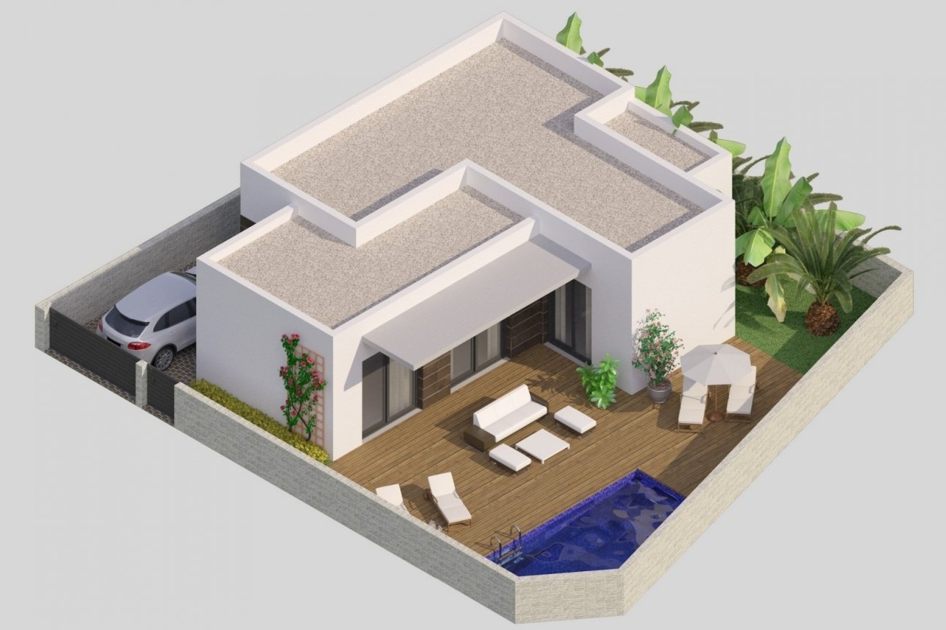 New Build - Detached Villa -
Benijofar - Polideportivo