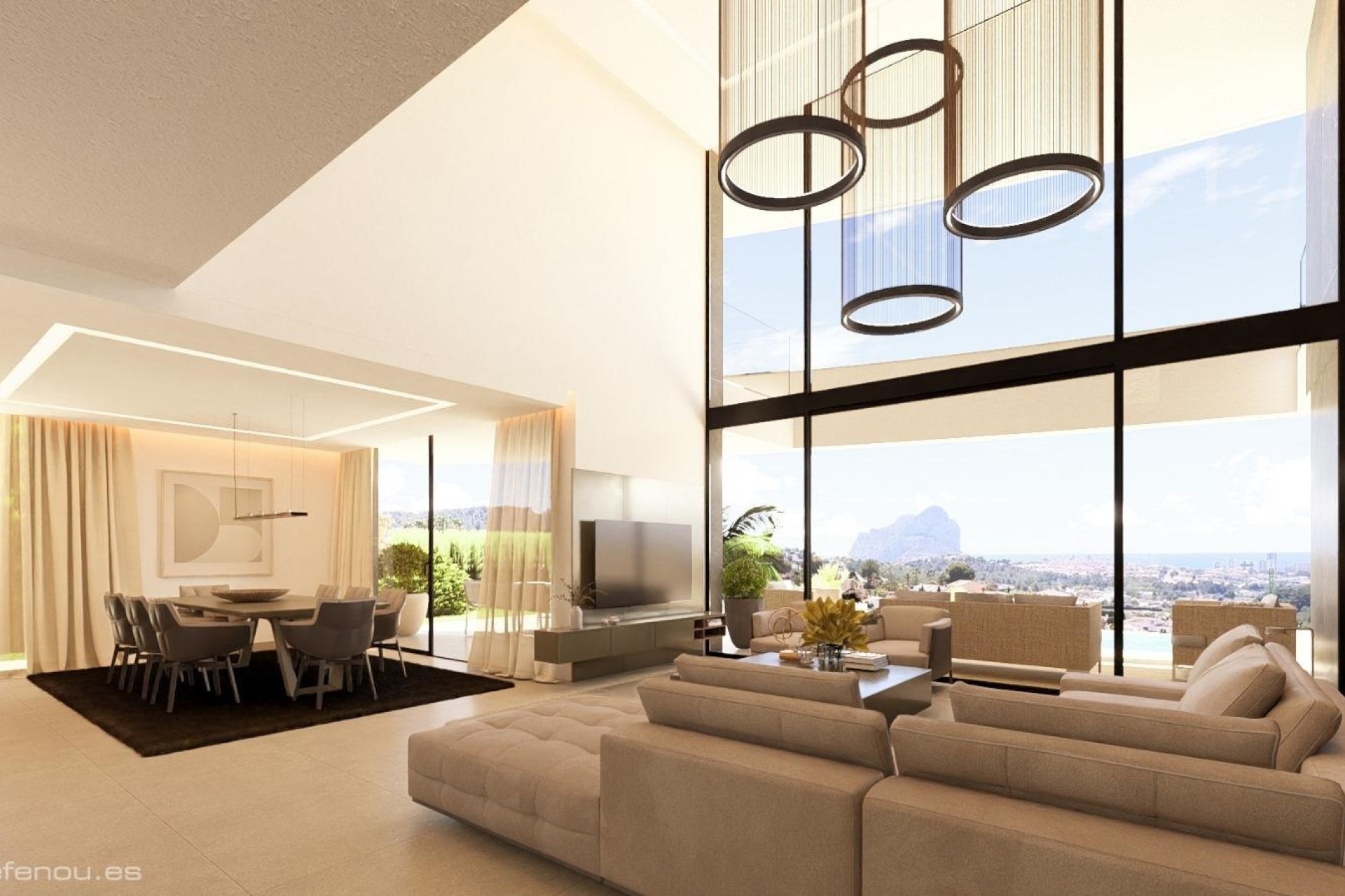 New Build - Detached Villa -
Calpe - Empedrola