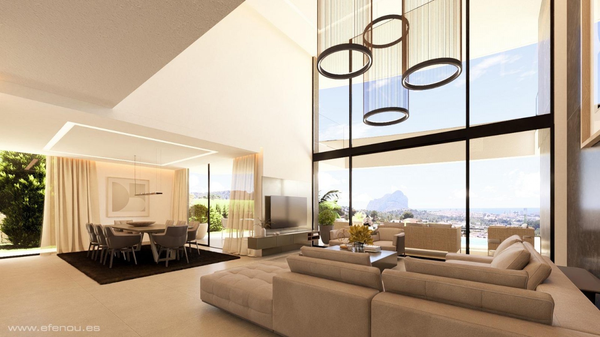 New Build - Detached Villa -
Calpe - Empedrola