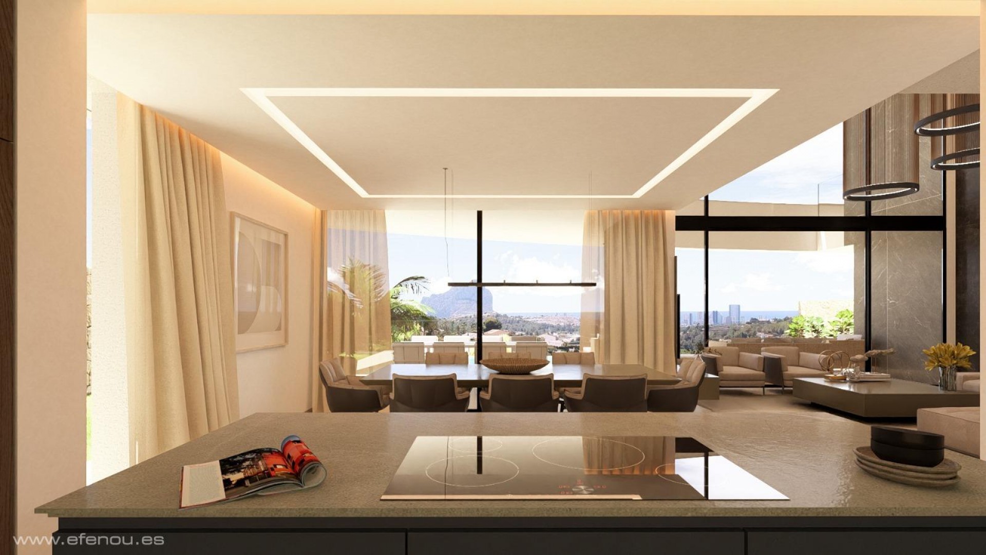 New Build - Detached Villa -
Calpe - Empedrola