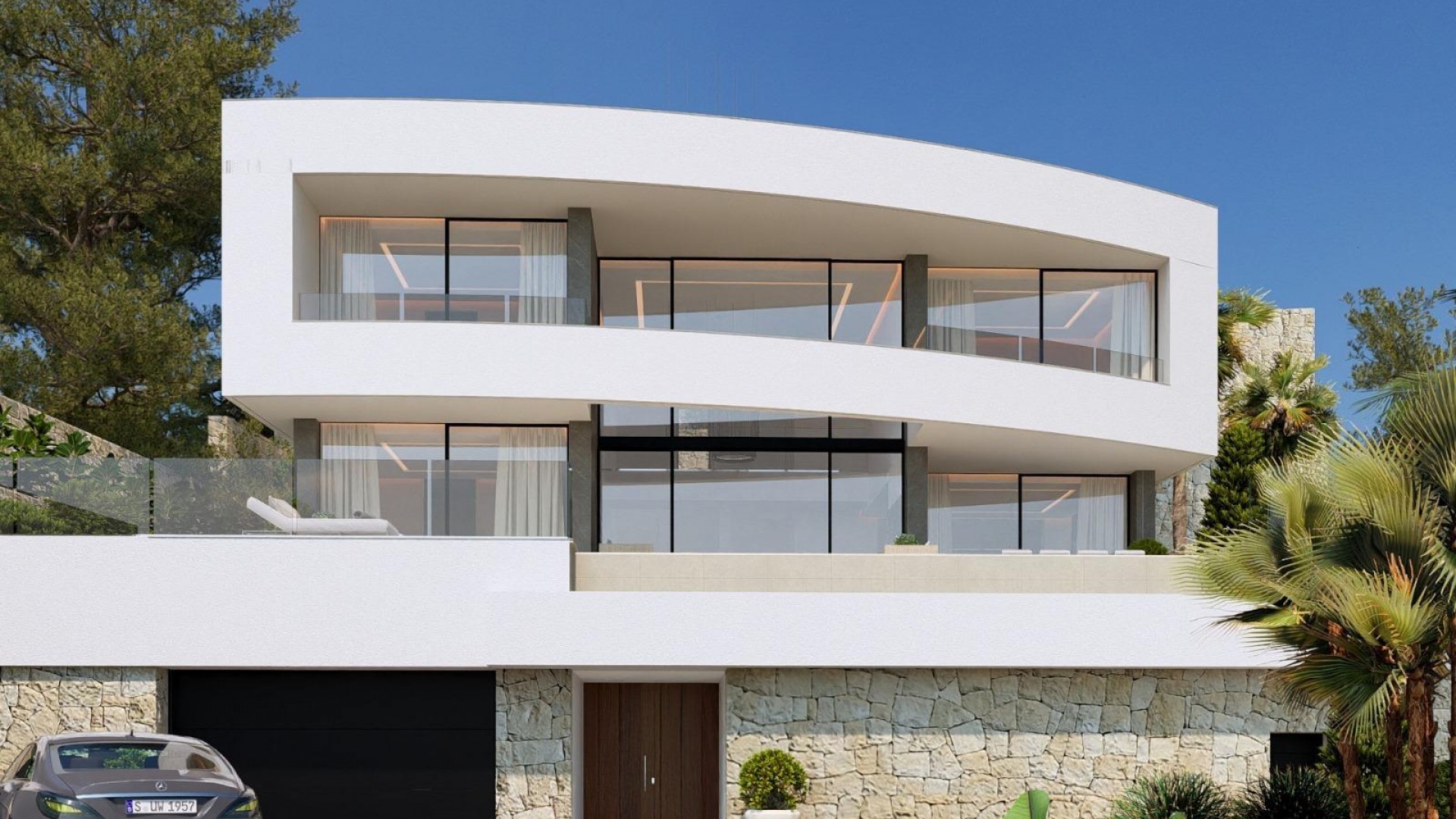 New Build - Detached Villa -
Calpe - Empedrola