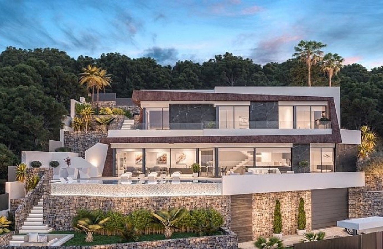 New Build - Detached Villa -
Calpe