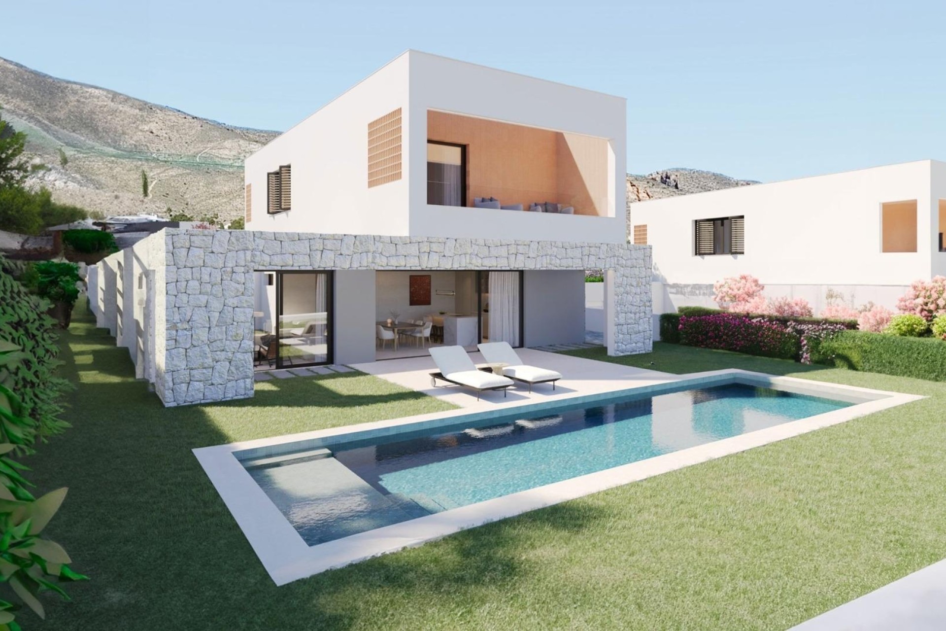 New Build - Detached Villa -
Finestrat - Campana garden