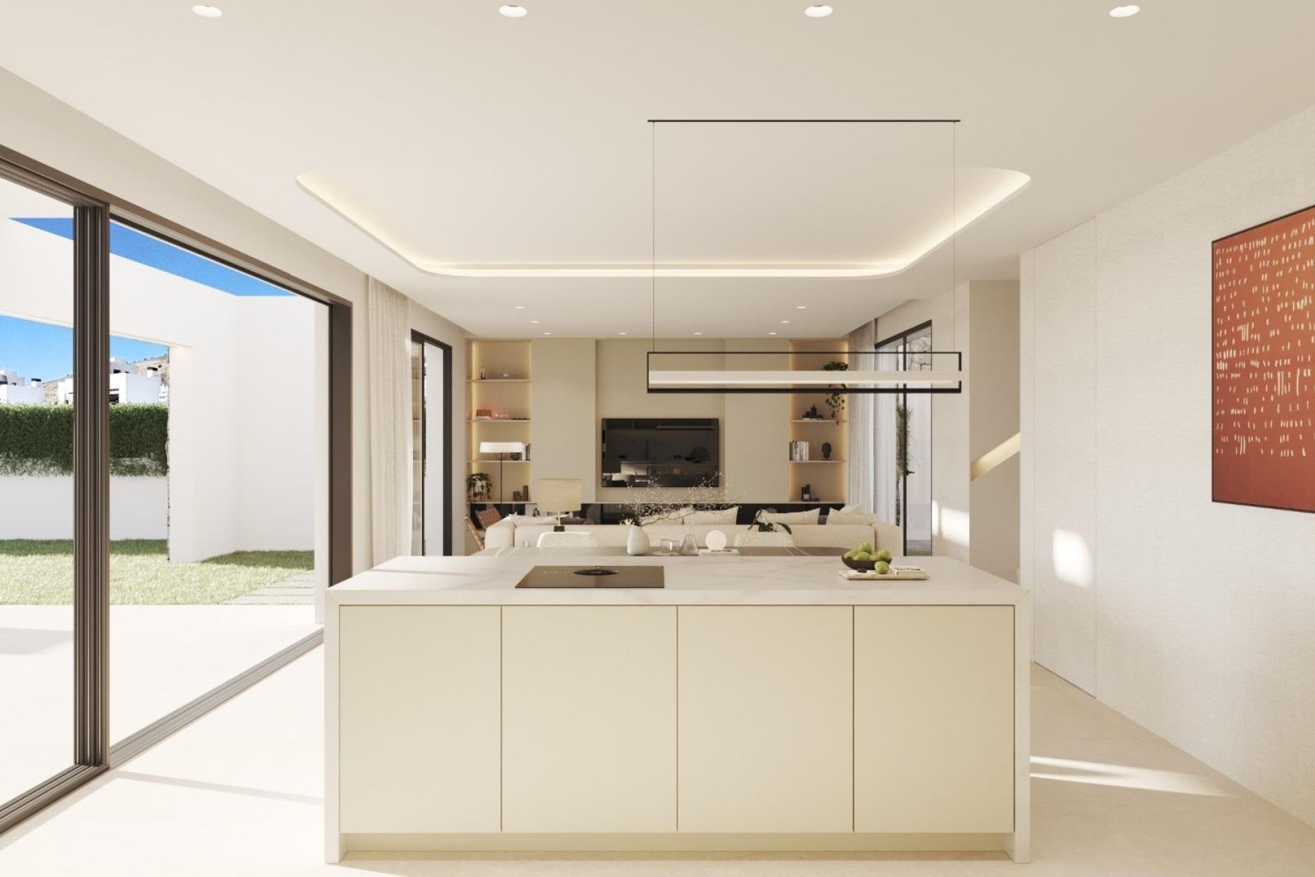 New Build - Detached Villa -
Finestrat - Campana garden