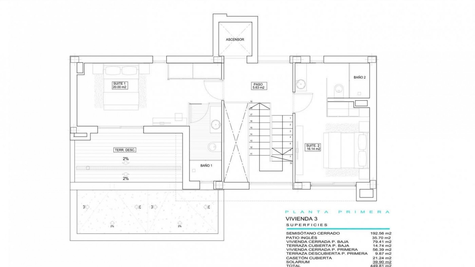New Build - Detached Villa -
Finestrat - Campana garden