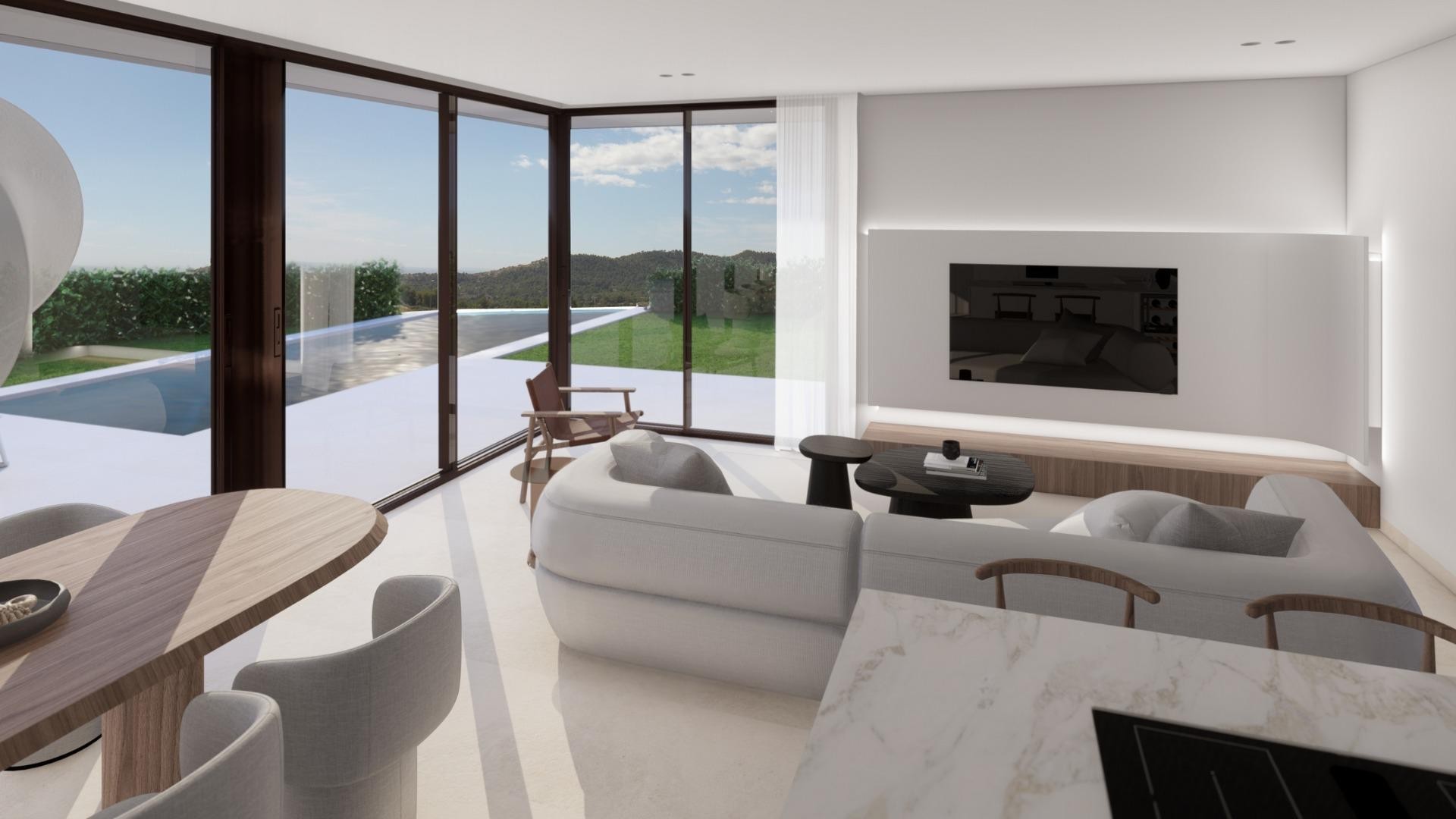 New Build - Detached Villa -
Finestrat - Puig Campana Golf