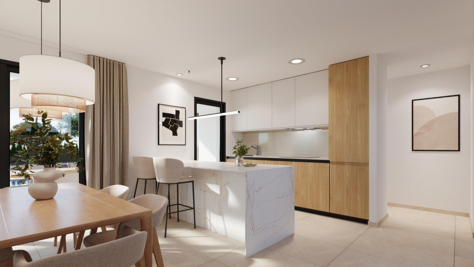 New Build - Detached Villa -
Fuente Álamo - Hacienda del Alamo