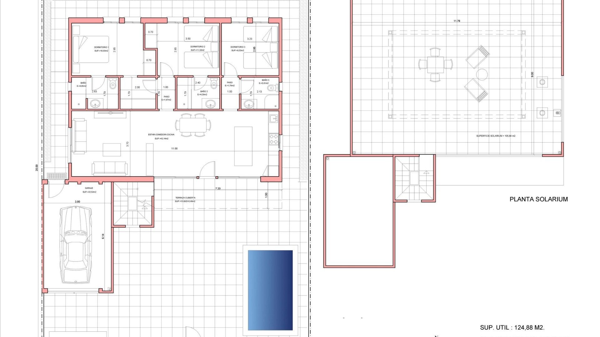 New Build - Detached Villa -
Fuente Álamo - La Pinilla