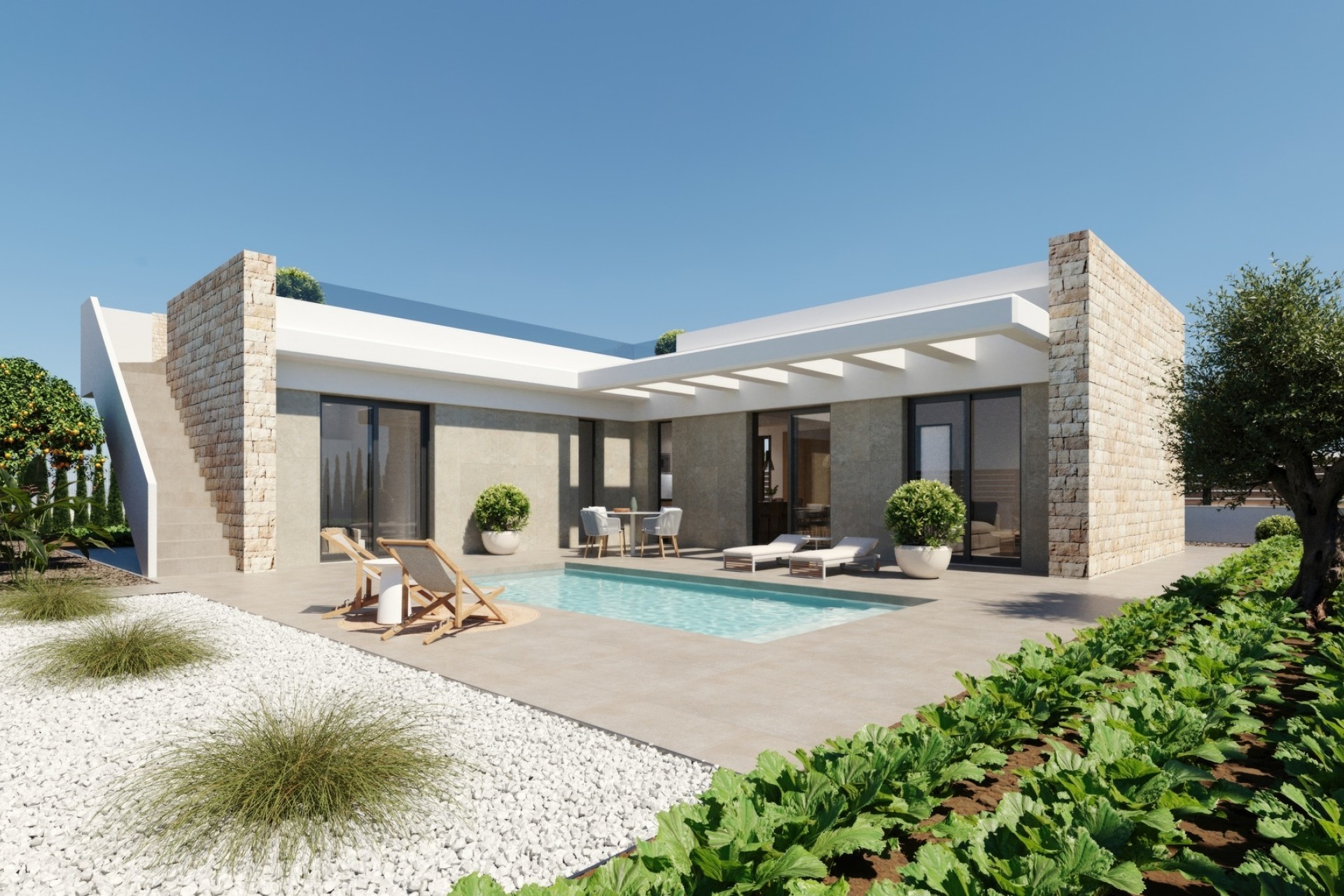 New Build - Detached Villa -
Hacienda del Alamo Golf Resort - Hacienda del Alamo Golf