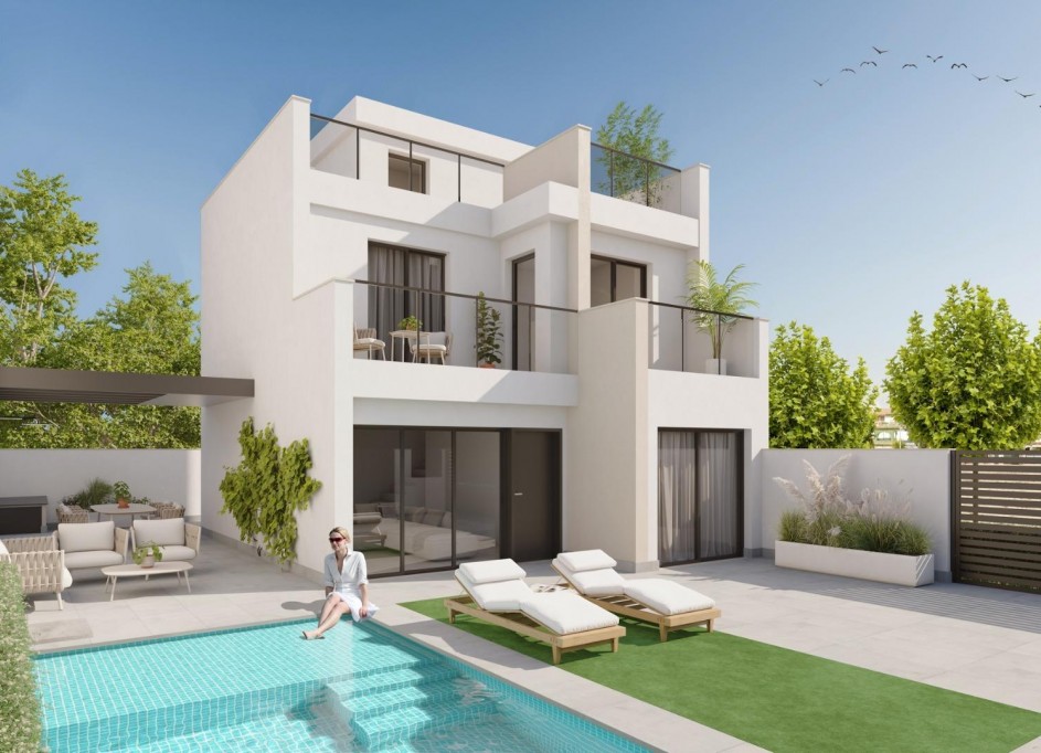New Build - Detached Villa -
Los Alcazares - Playa la Atascadera