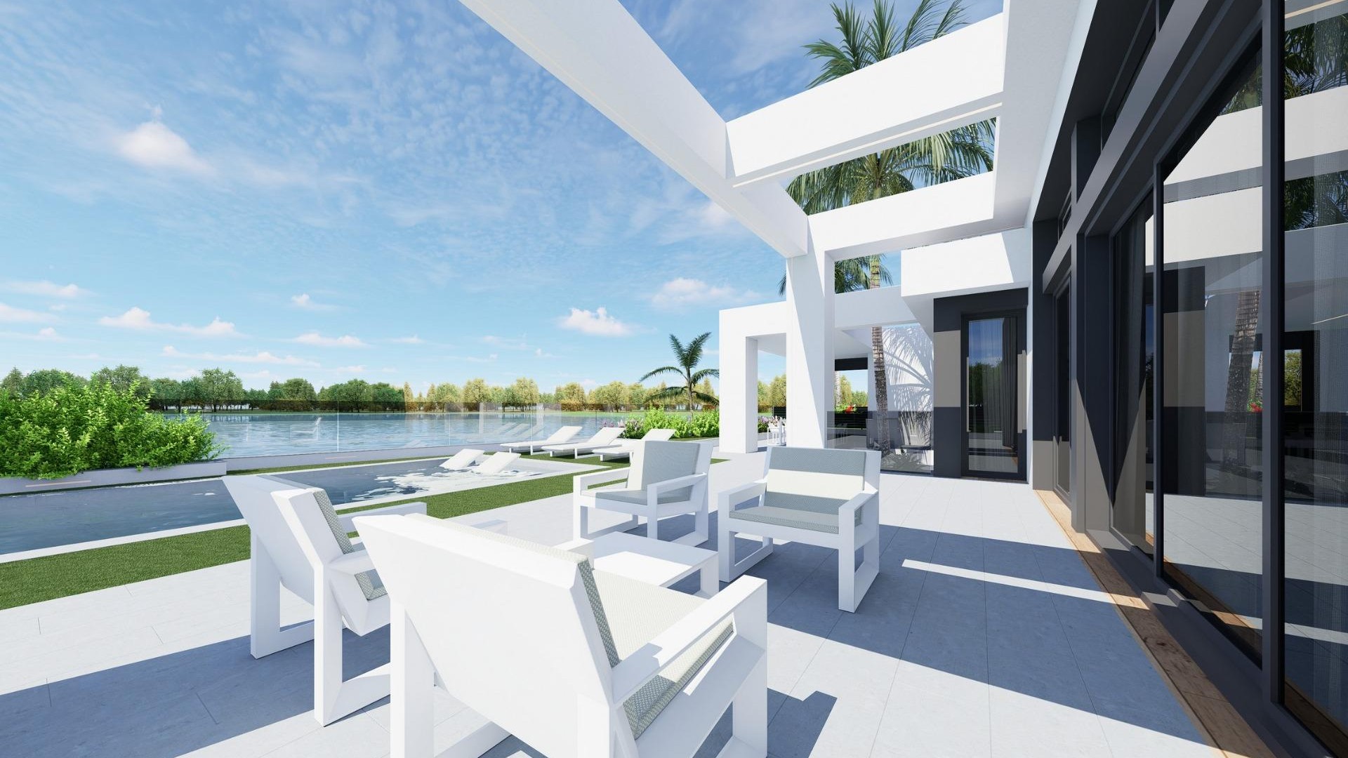 New Build - Detached Villa -
Los Alcazares - Santa Rosalia Lake and Life Resort
