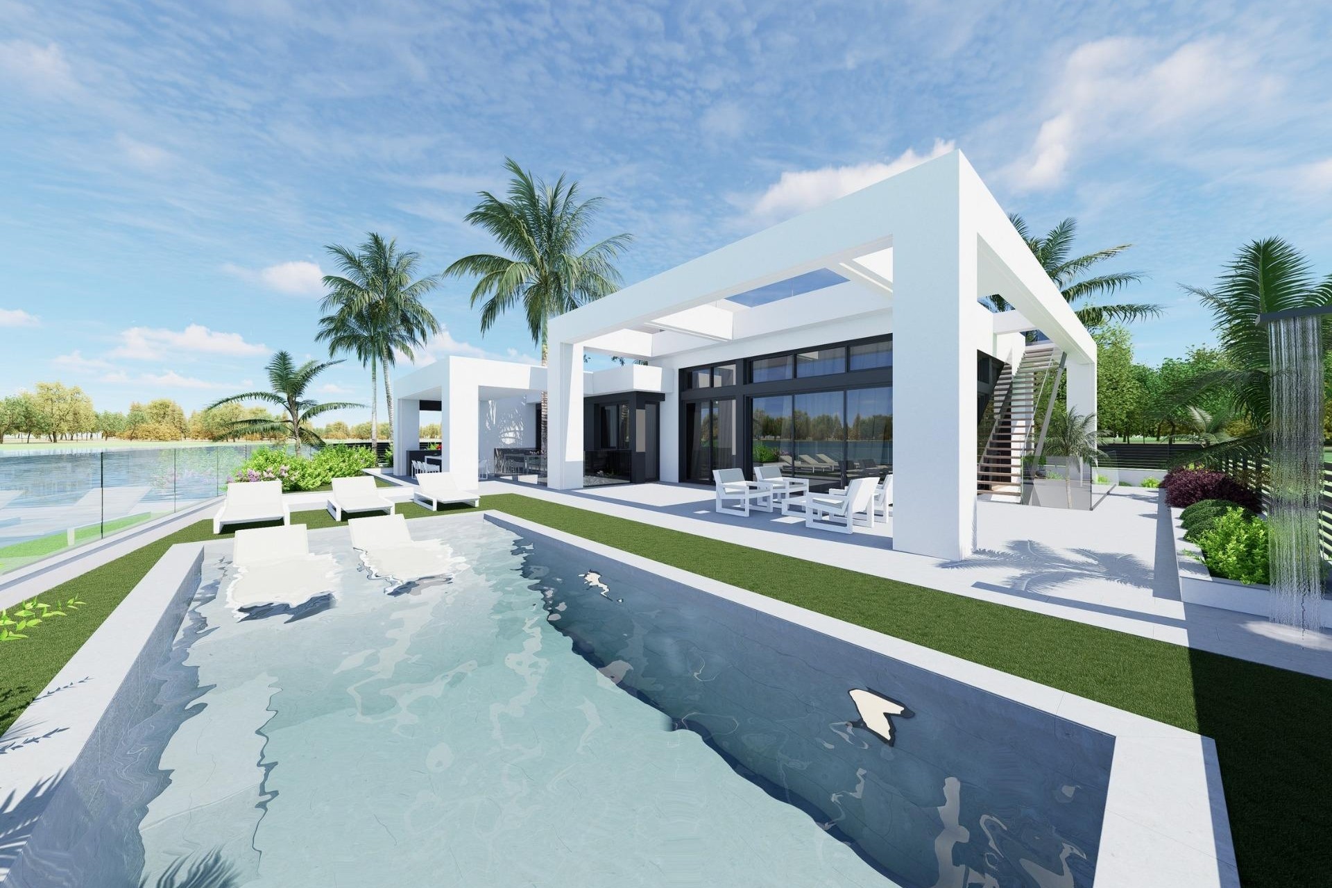 New Build - Detached Villa -
Los Alcázares - Santa Rosalia Lake and Life Resort