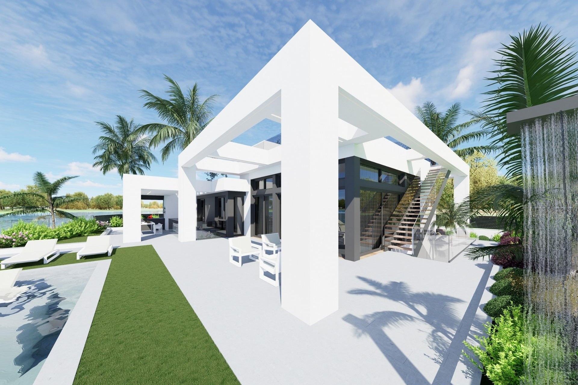 New Build - Detached Villa -
Los Alcázares - Santa Rosalia Lake and Life Resort