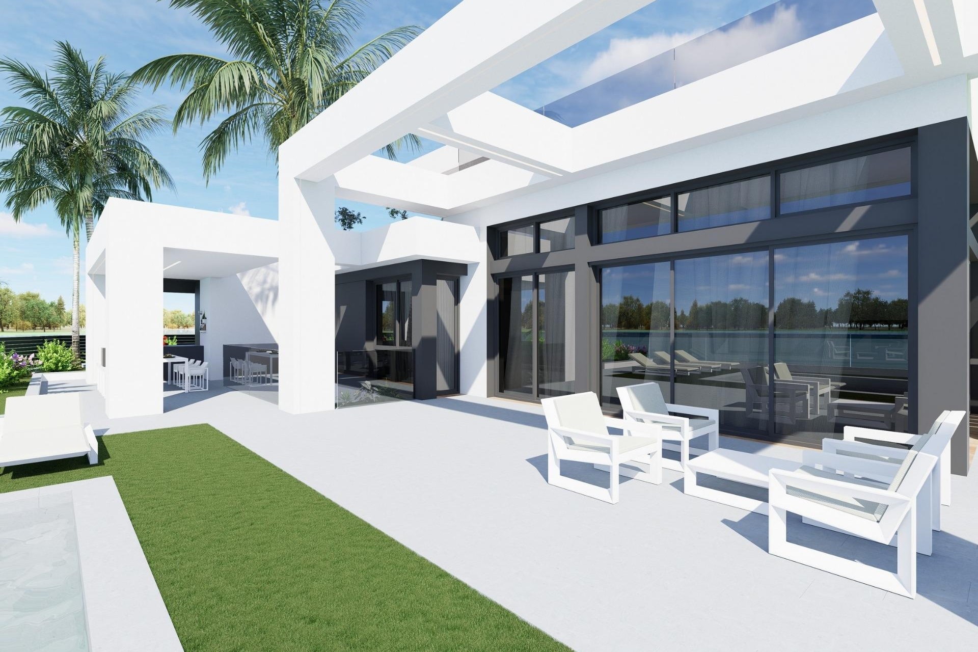 New Build - Detached Villa -
Los Alcázares - Santa Rosalia Lake and Life Resort