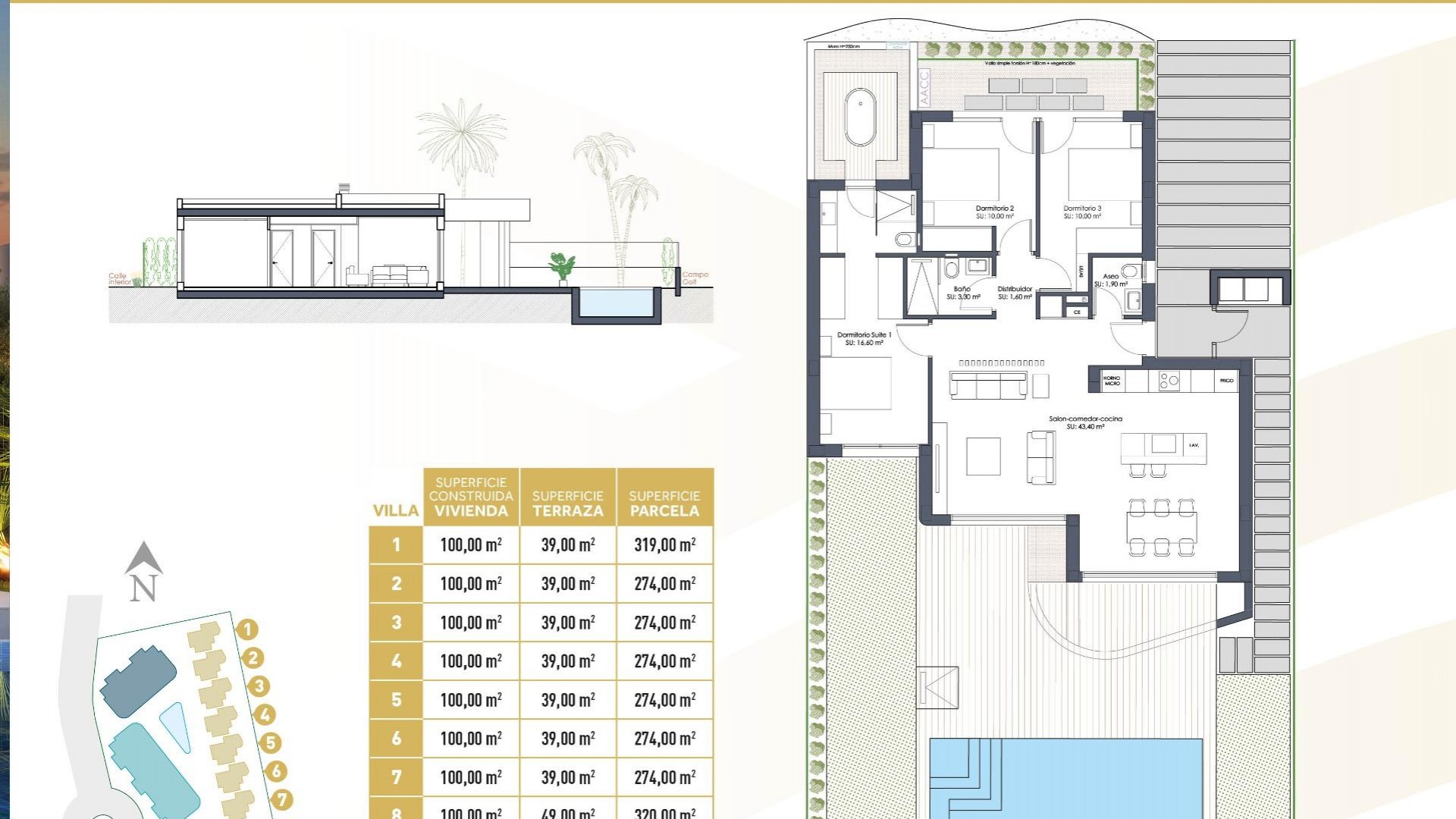 New Build - Detached Villa -
Los Alcazares - Serena Golf
