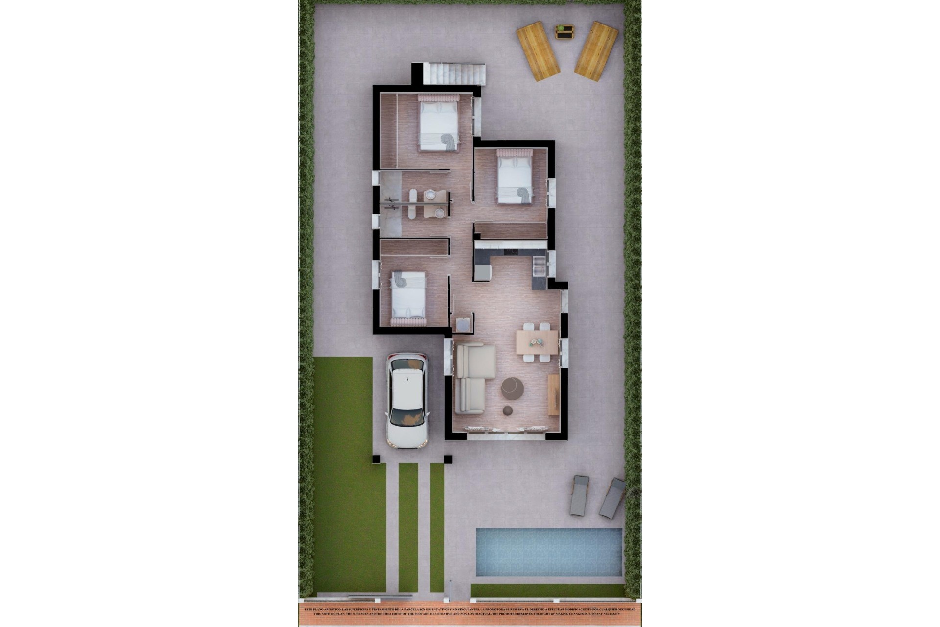 New Build - Detached Villa -
Los Alcazares - Serena Golf