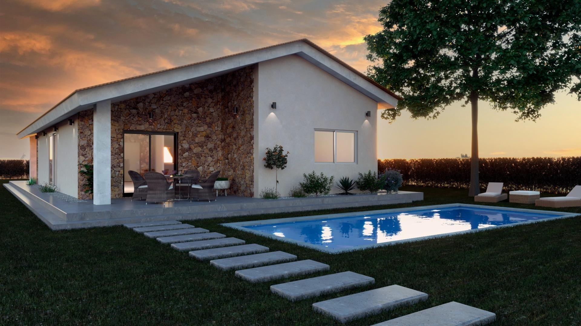 New Build - Detached Villa -
Moratalla