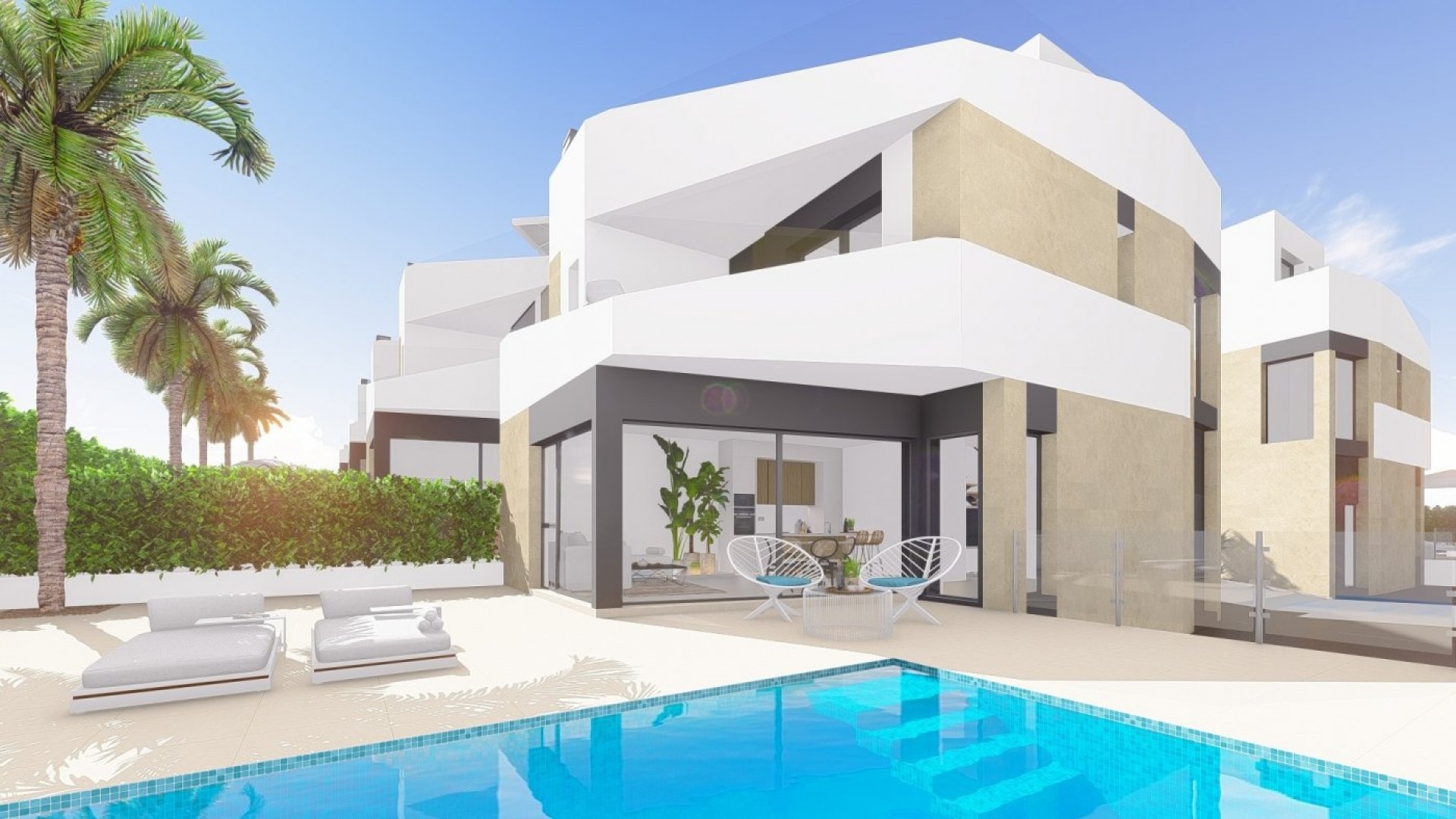 New Build - Detached Villa -
Orihuela Costa - Los Altos