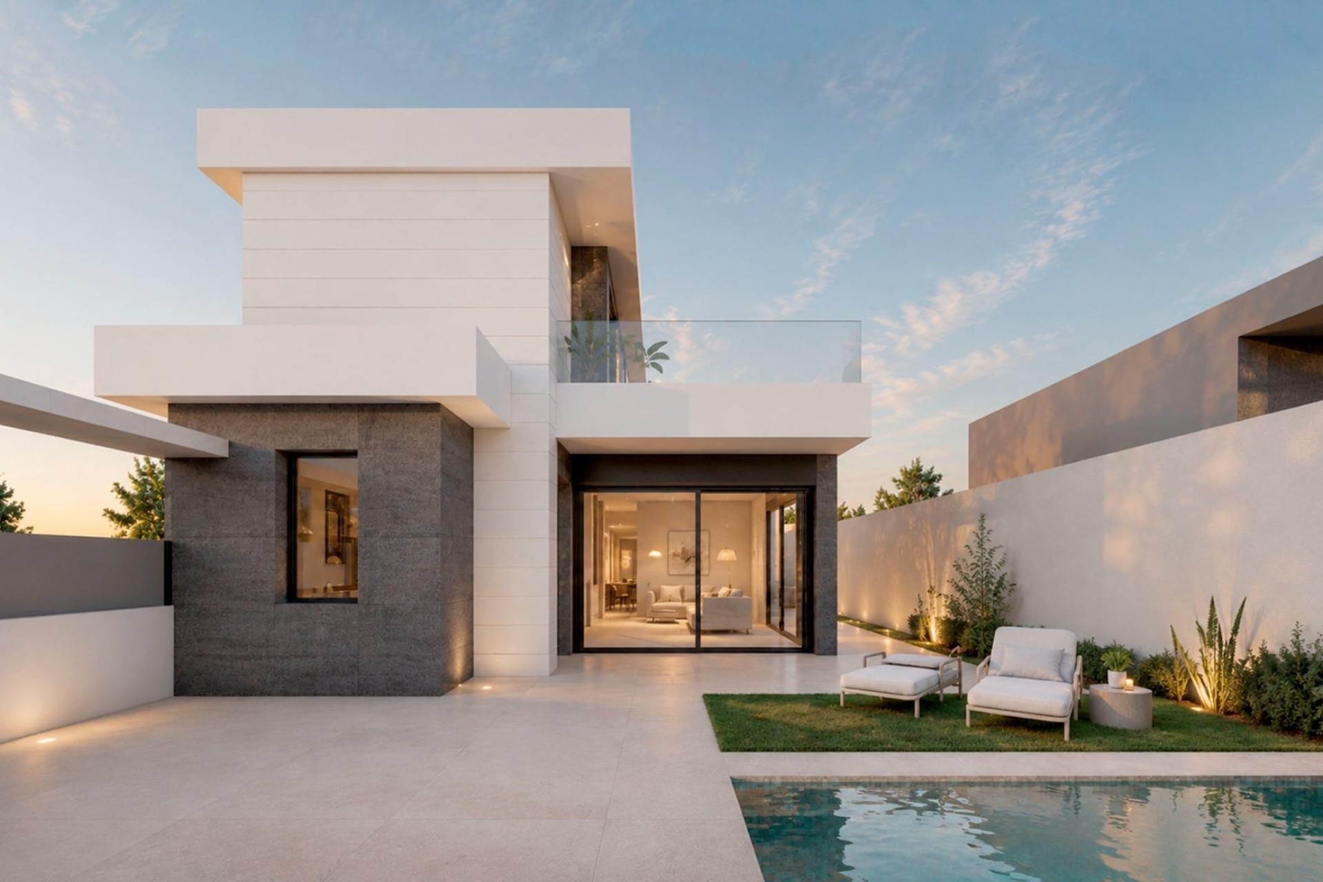 New Build - Detached Villa -
Pilar de la Horadada - pueblo