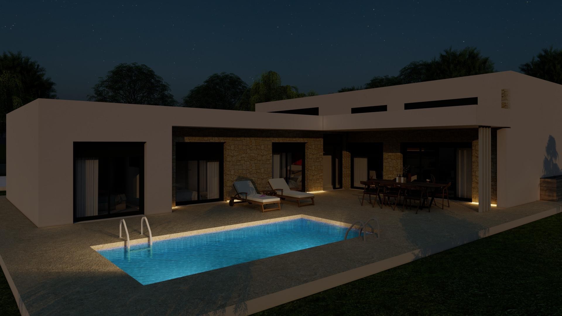 New Build - Detached Villa -
Pinoso - Campo