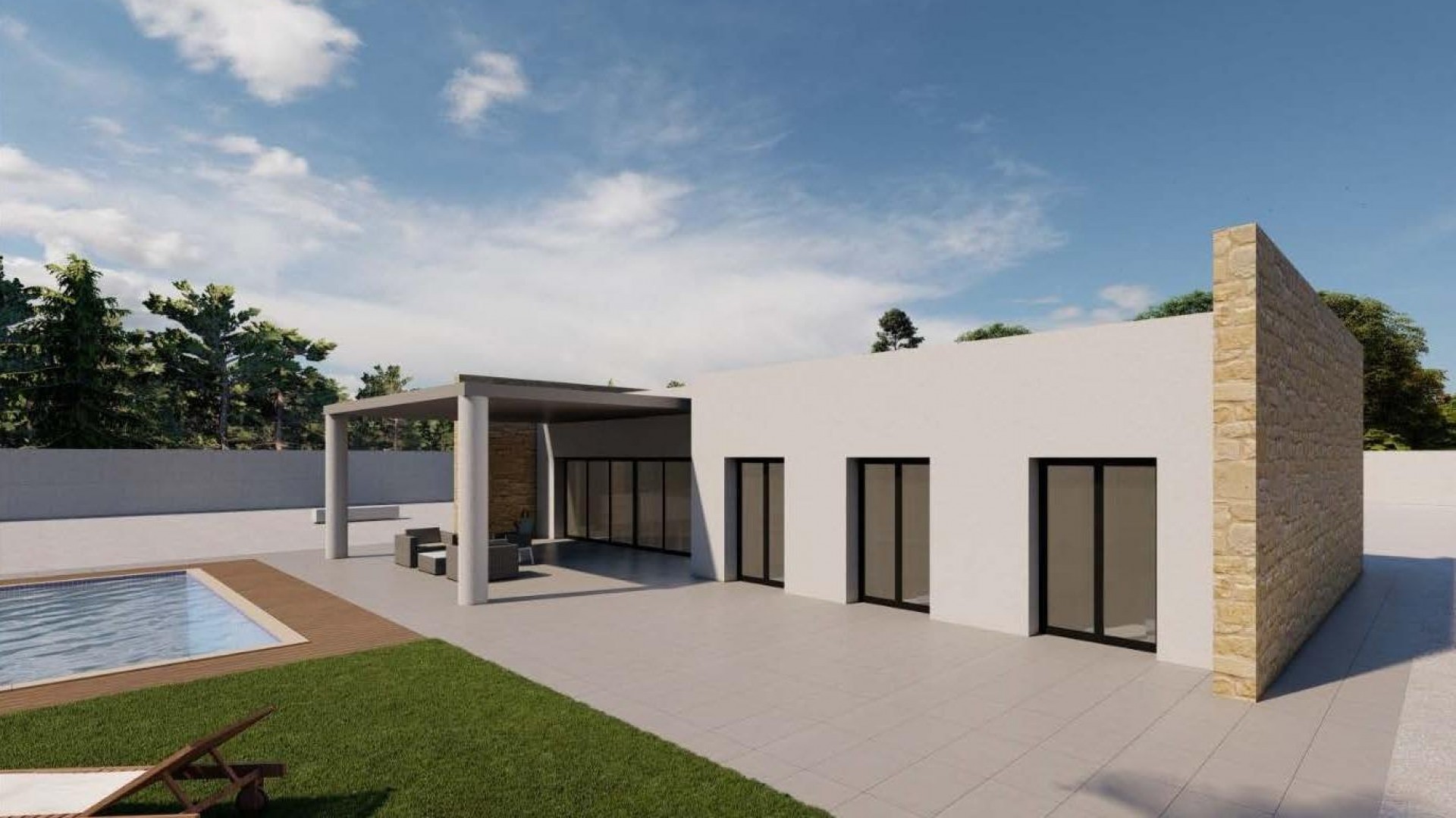 New Build - Detached Villa -
Pinoso - Campo