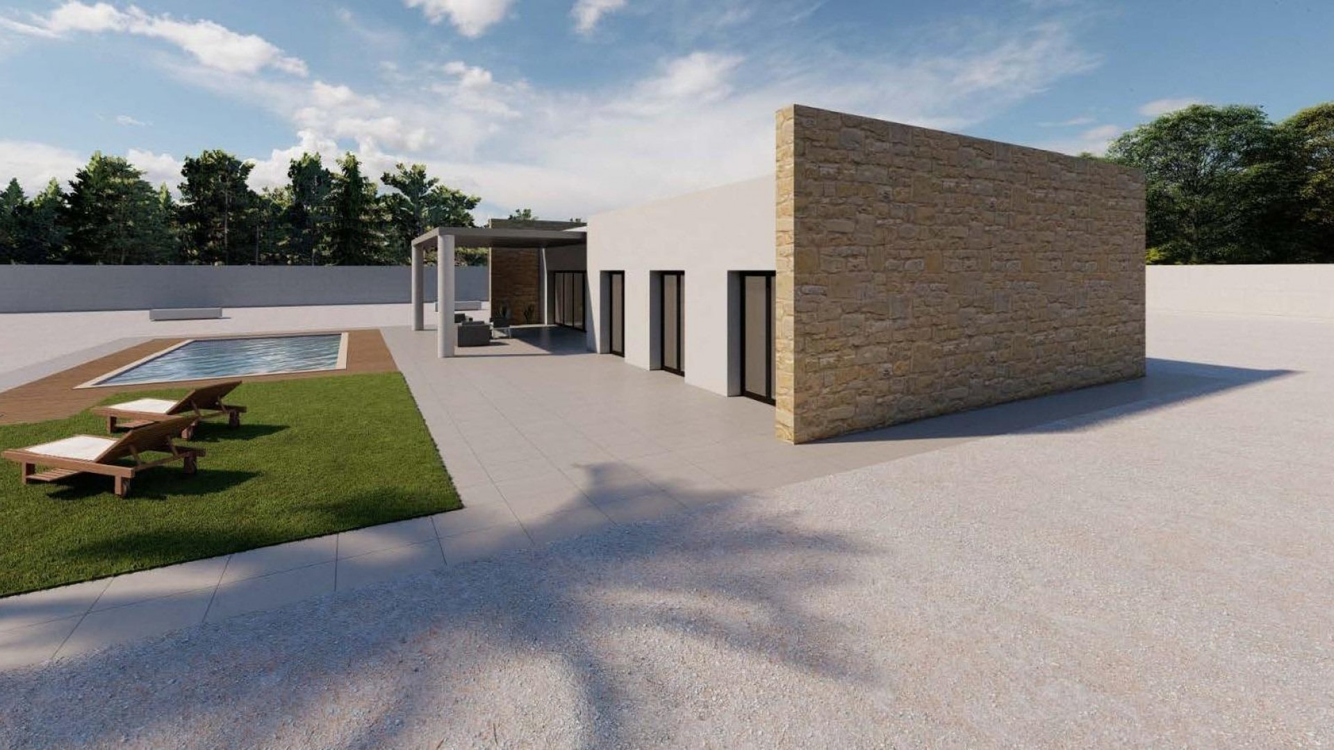 New Build - Detached Villa -
Pinoso - Campo
