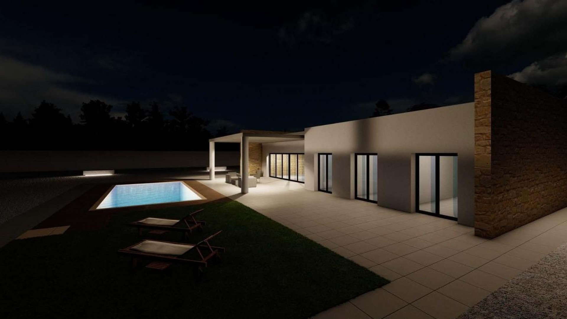 New Build - Detached Villa -
Pinoso - Campo