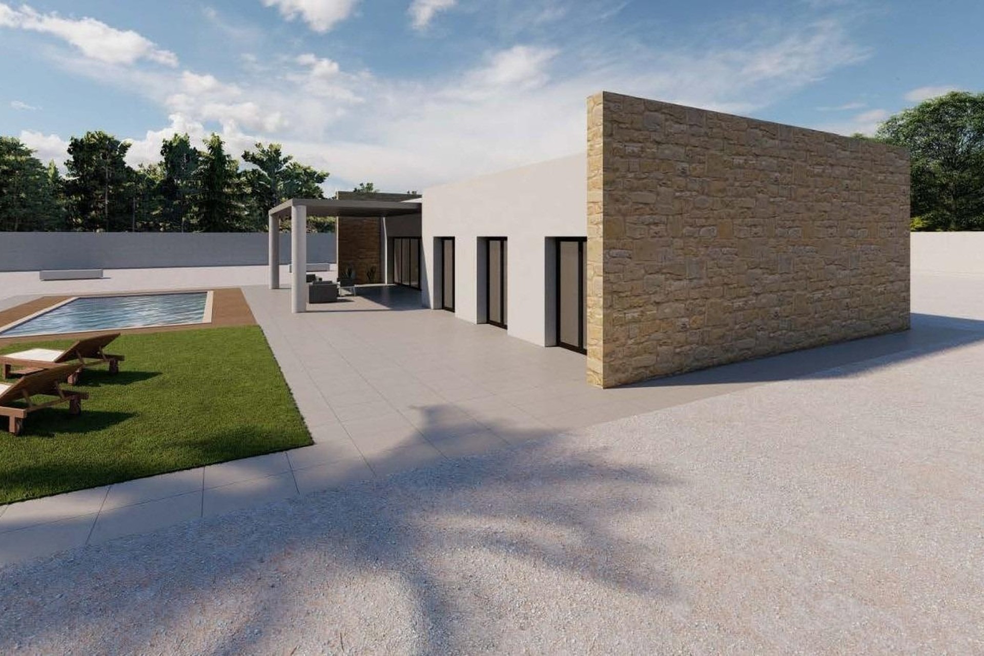 New Build - Detached Villa -
Pinoso - Campo