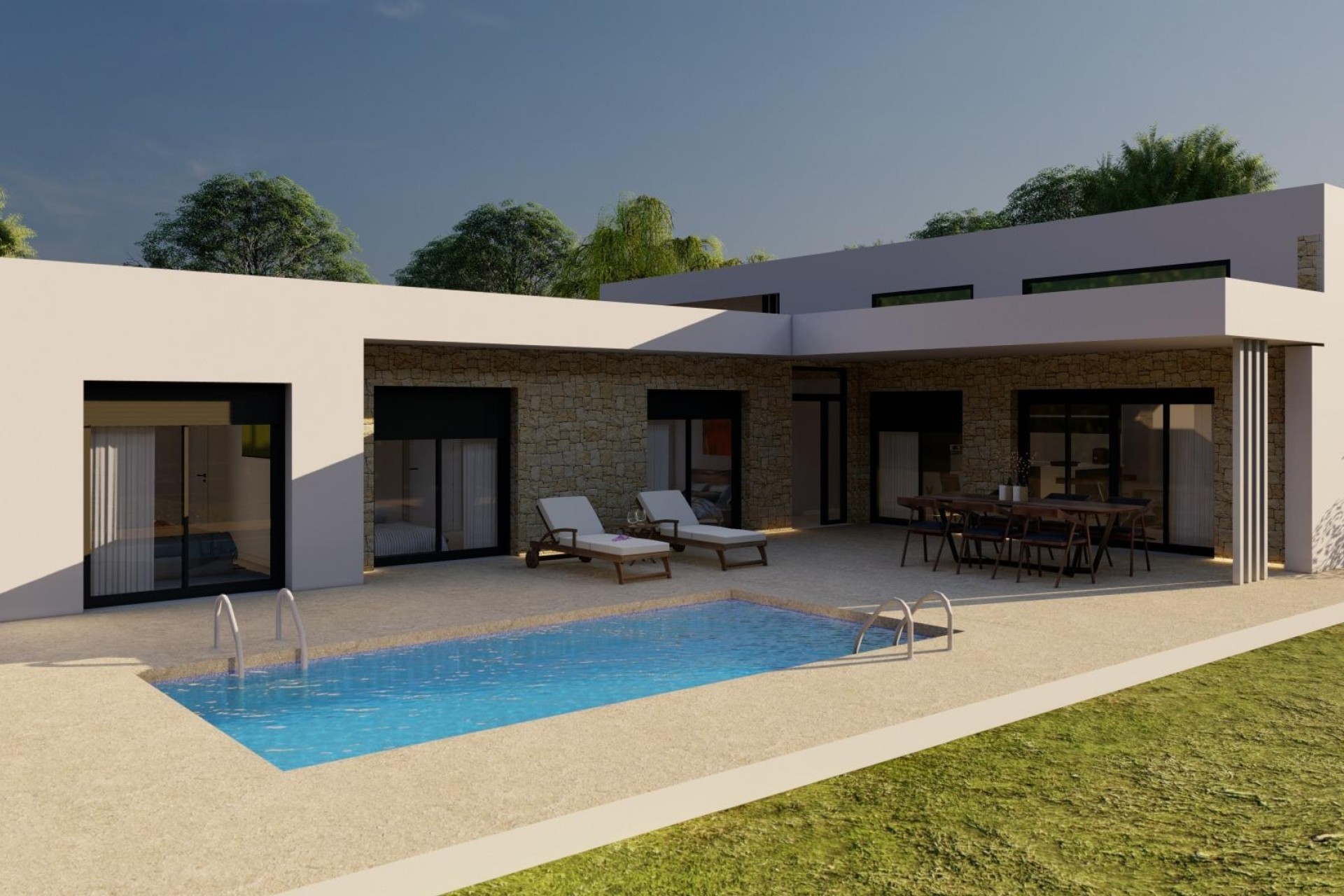 New Build - Detached Villa -
Pinoso - Campo