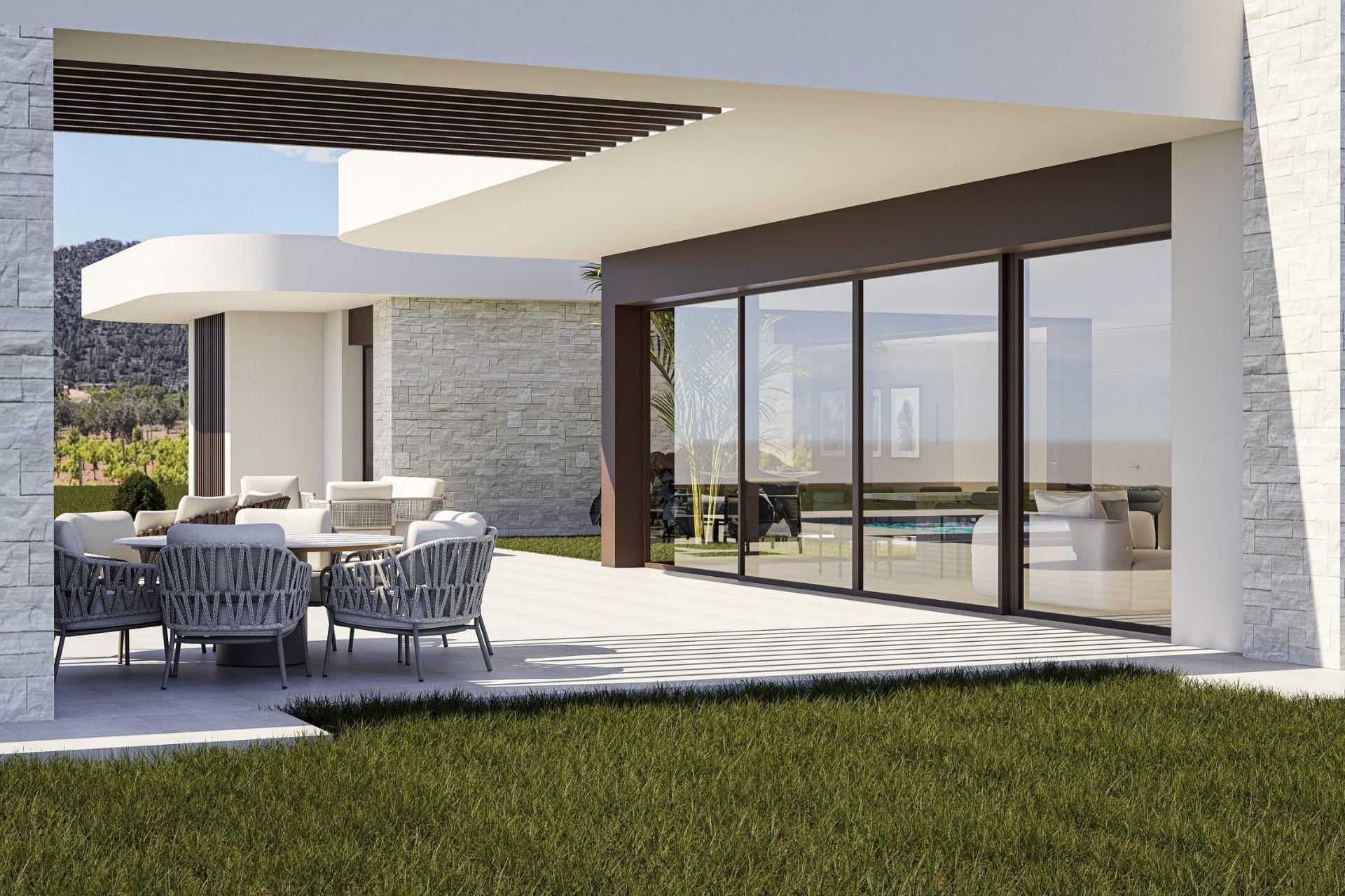 New Build - Detached Villa -
Pinoso - Lel