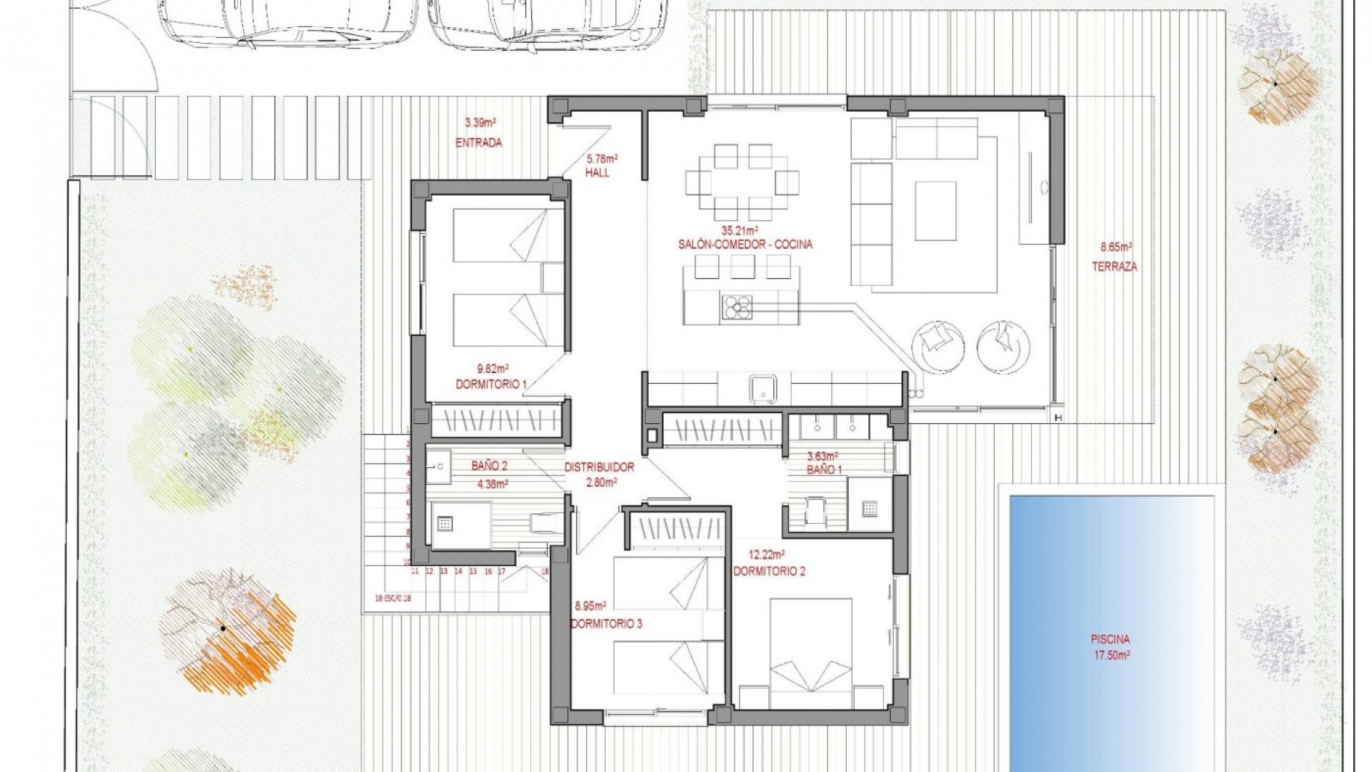 New Build - Detached Villa -
Polop - Alberca