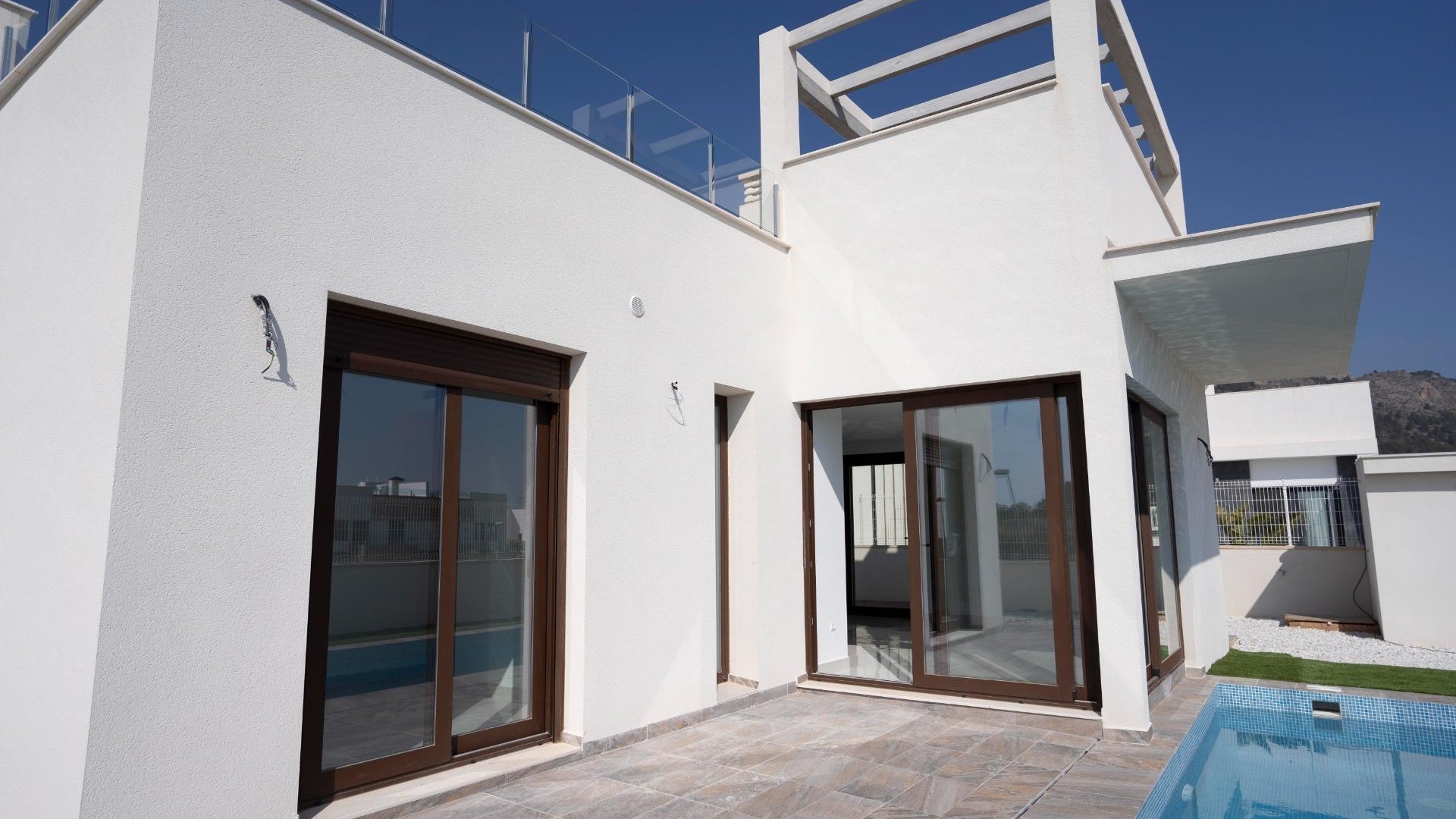 New Build - Detached Villa -
Polop - Alberca