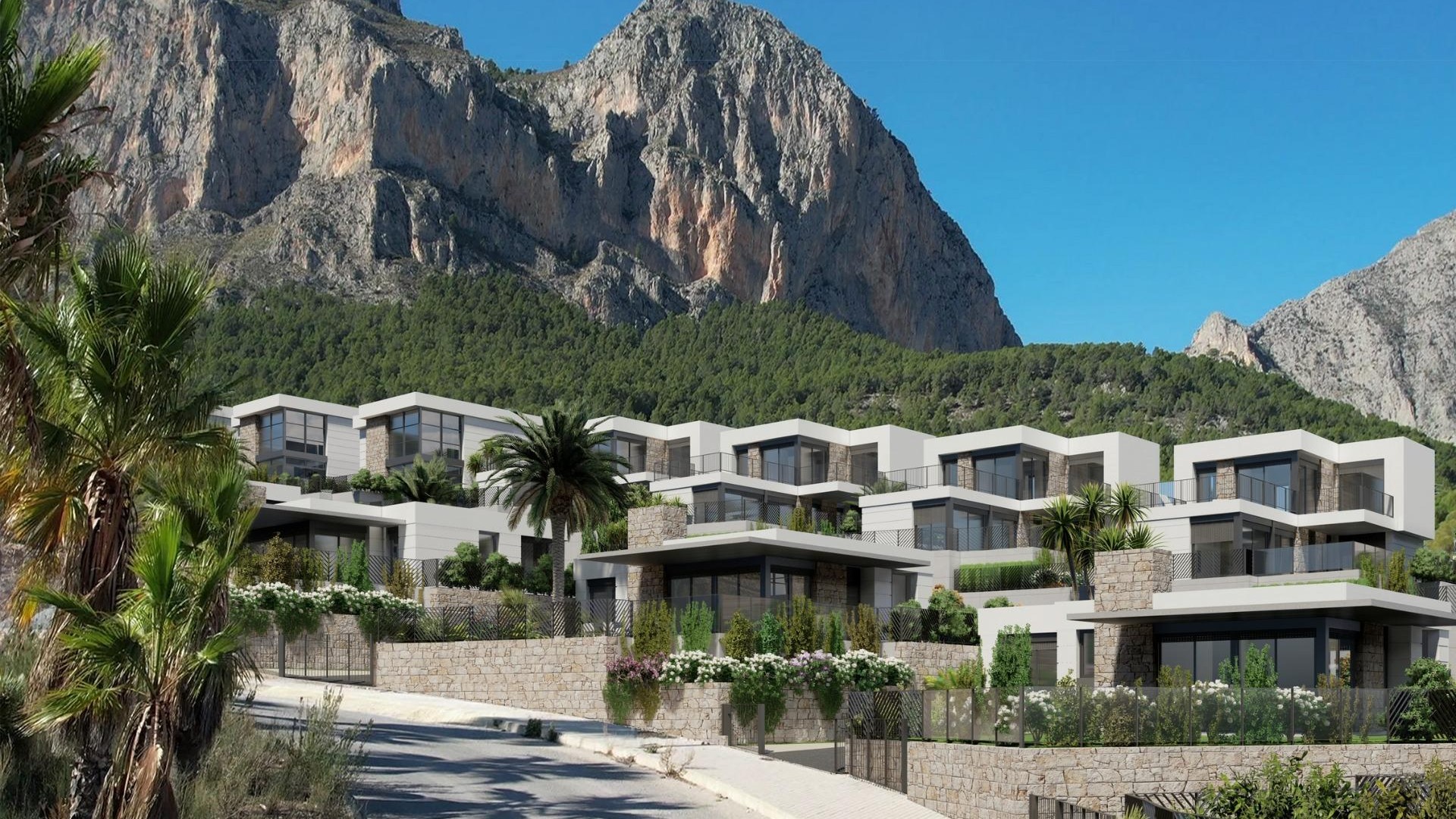 New Build - Detached Villa -
Polop - Pla De Cantal