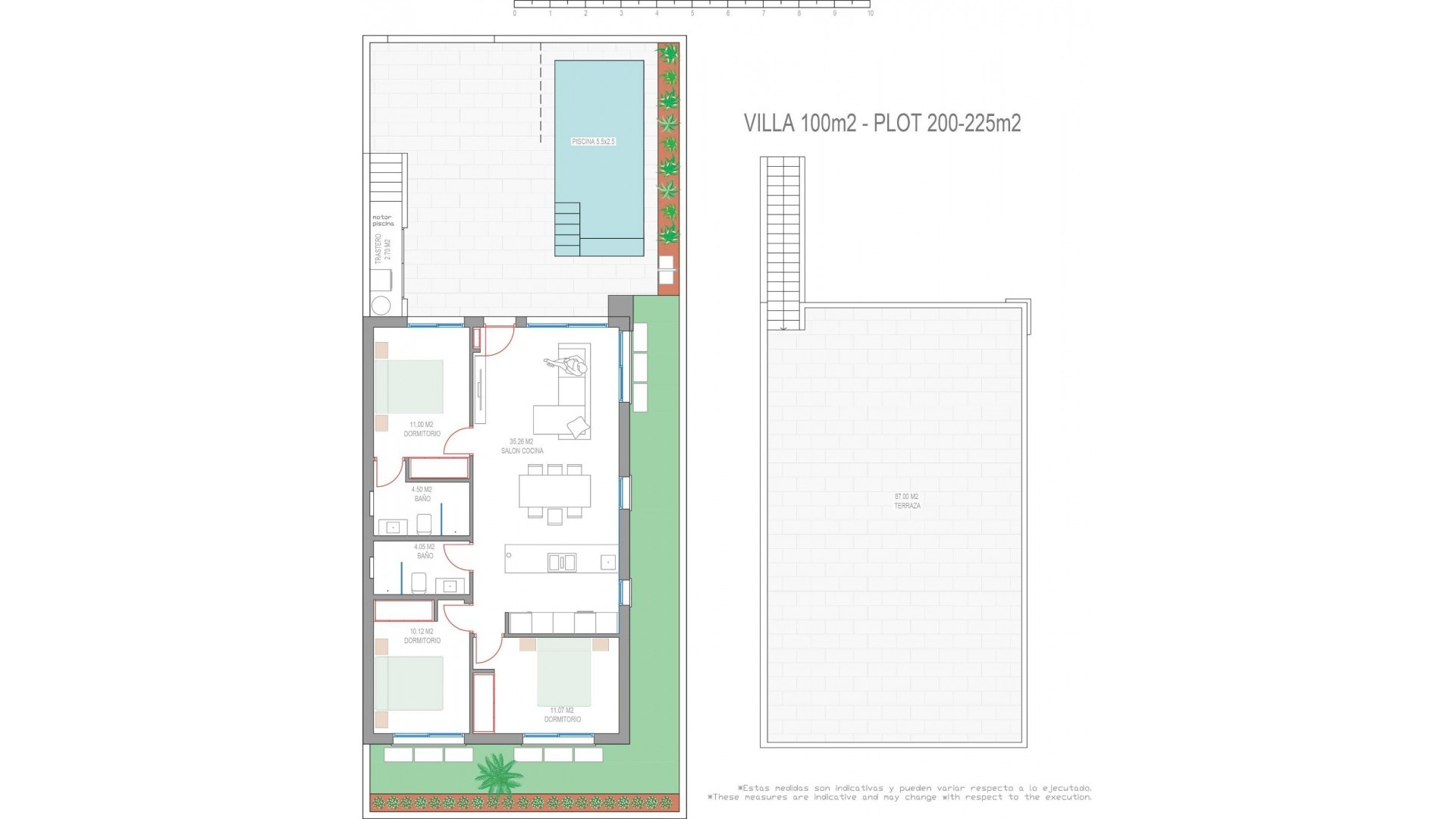 New Build - Detached Villa -
San Javier - Parque del doce