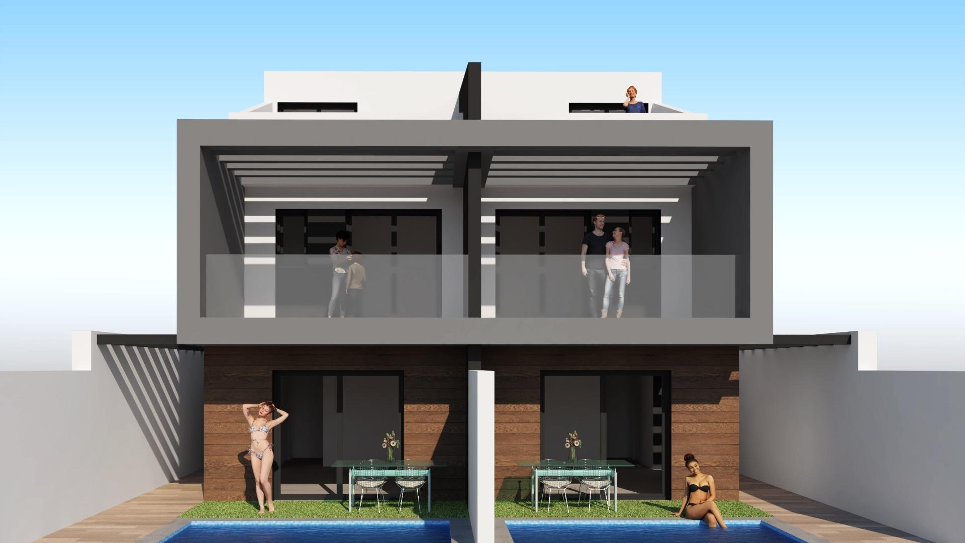 New Build - Detached Villa -
San Javier - Santiago de la Ribera