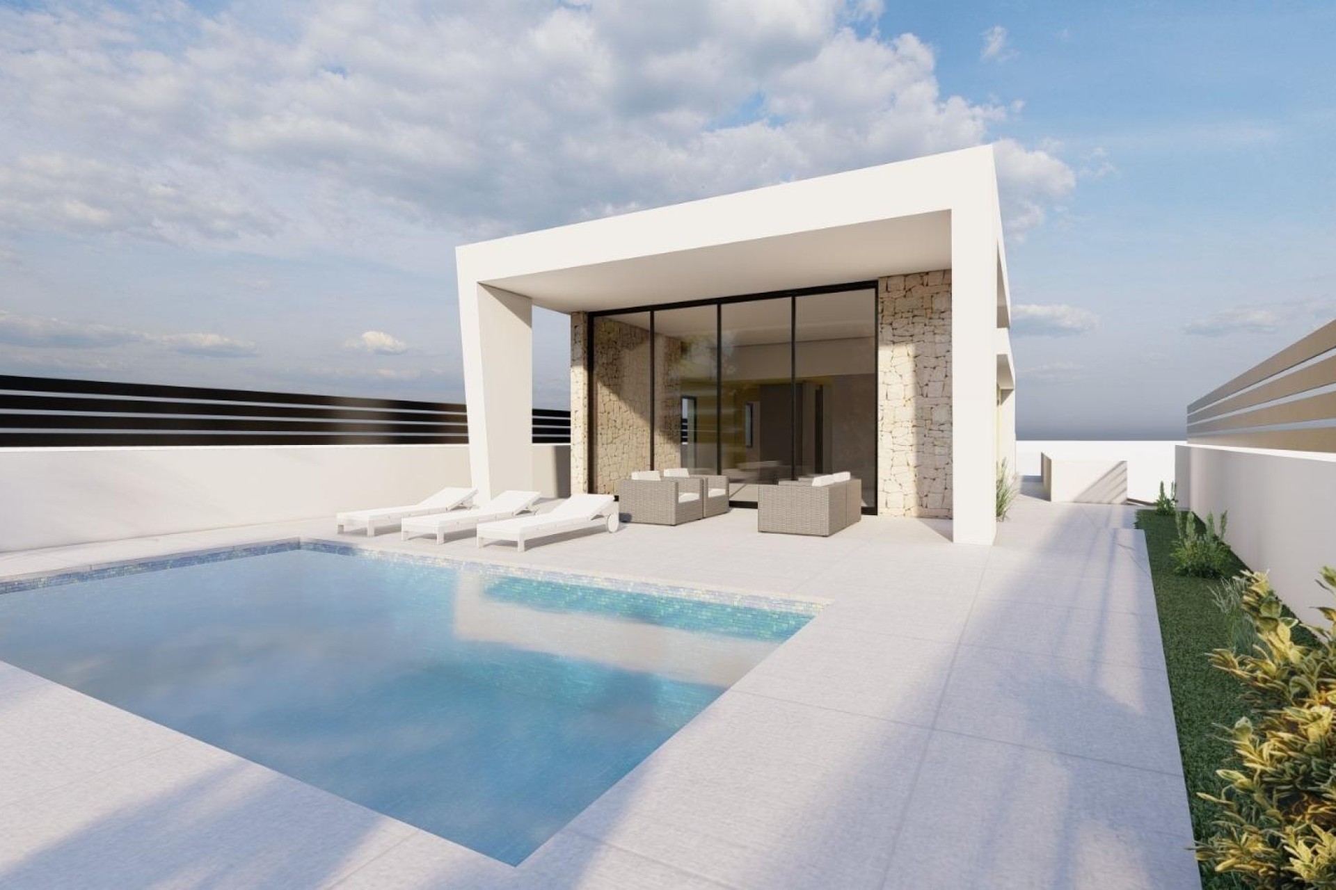 New Build - Detached Villa -
Torrevieja - Los Balcones