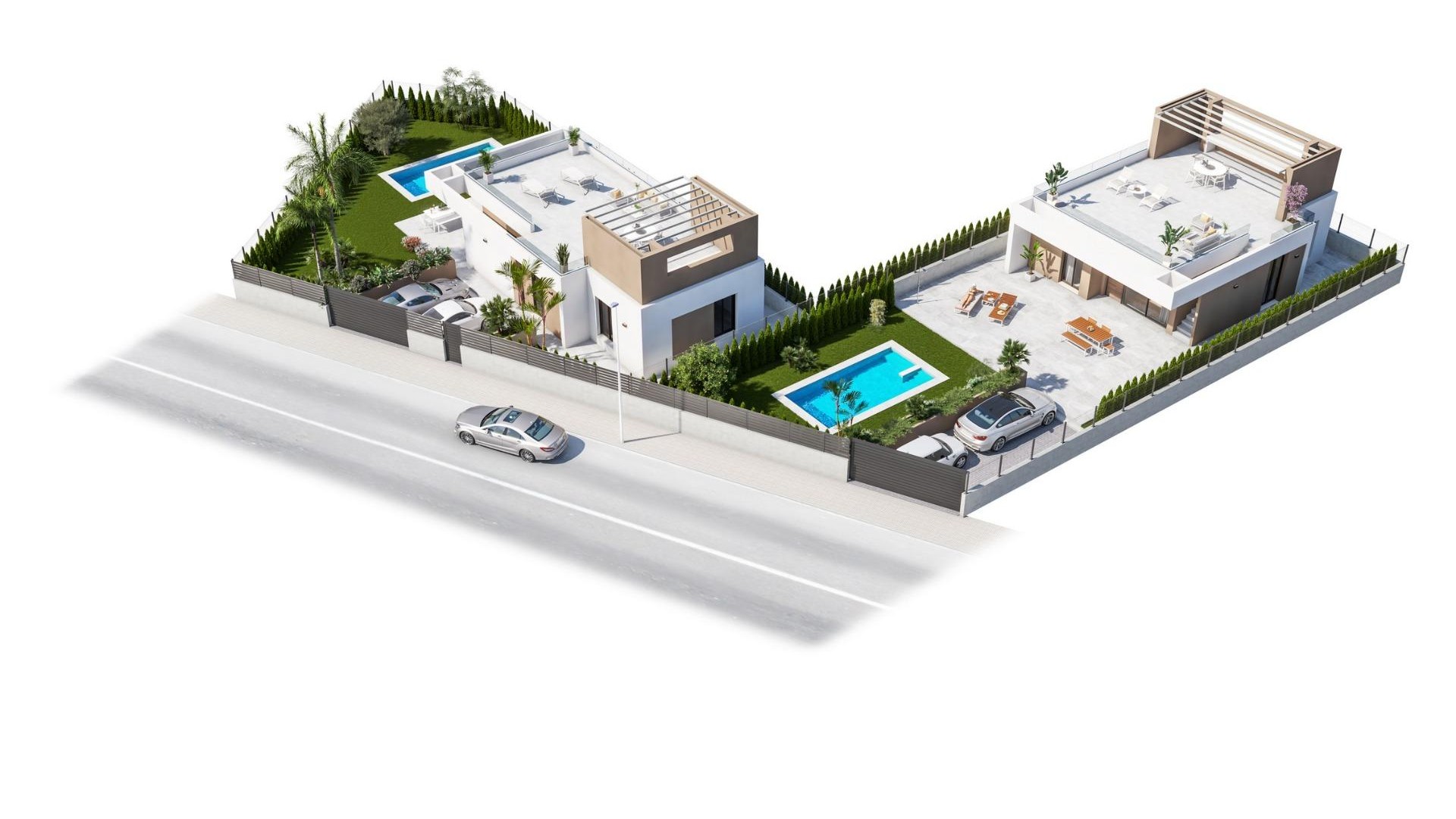 New Build - Detached Villa -
Vera - Pueblo Salinas