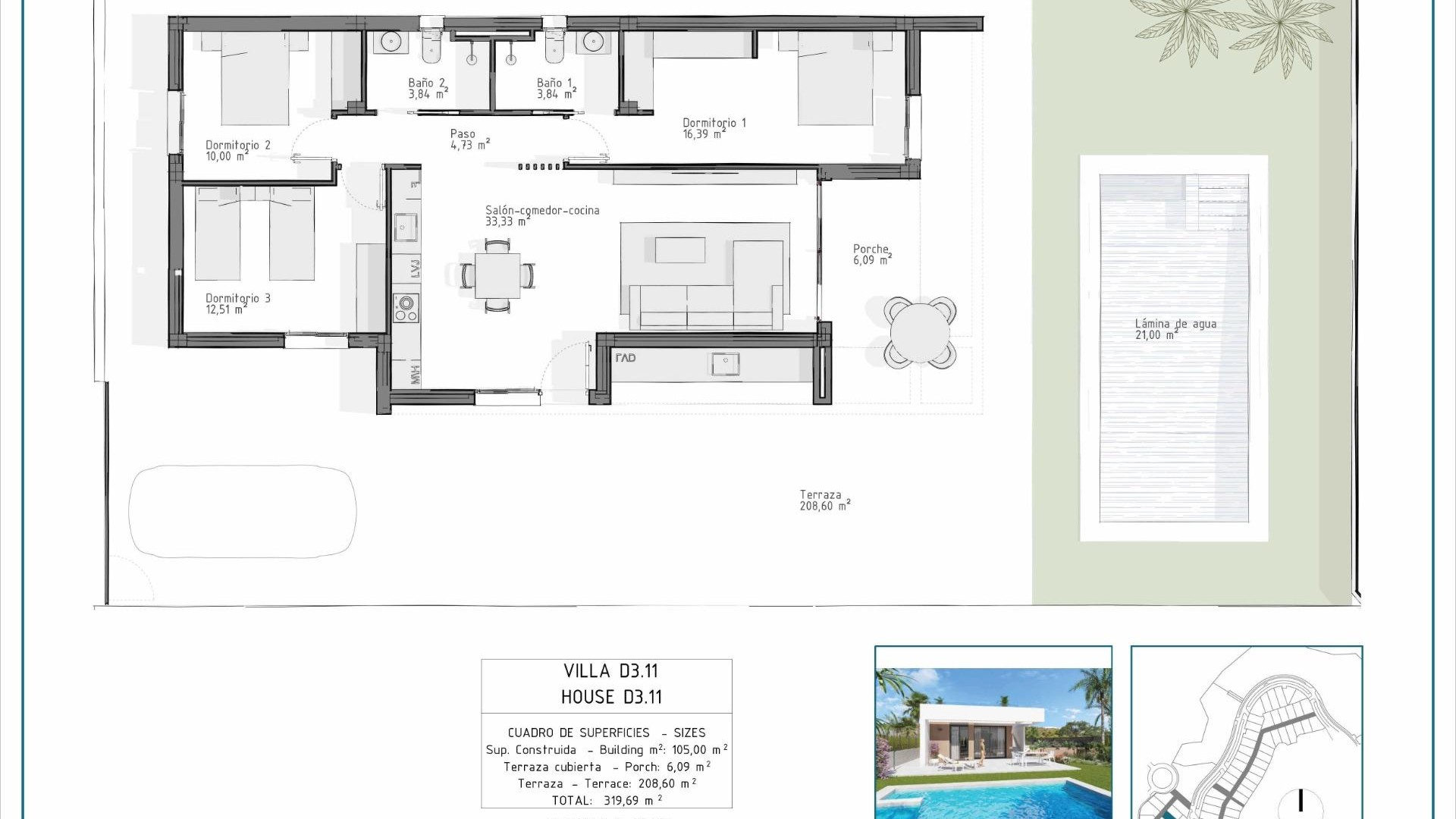 New Build - Detached Villa -
Vera - Pueblo Salinas