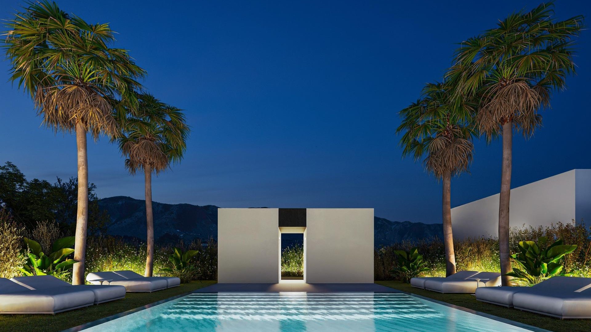 New Build - Freistehende Villa -
Alfaz del Pi - Barranc Fondo