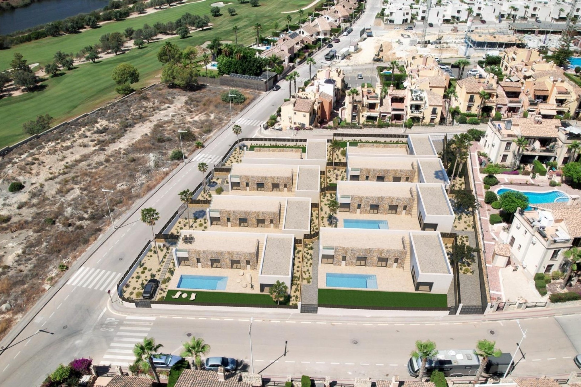 New Build - Freistehende Villa -
Algorfa - La Finca Golf Resort