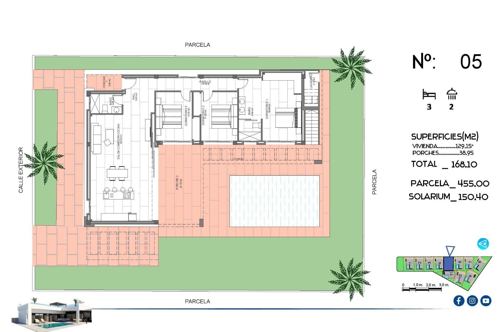 New Build - Freistehende Villa -
Algorfa - La Finca Golf Resort
