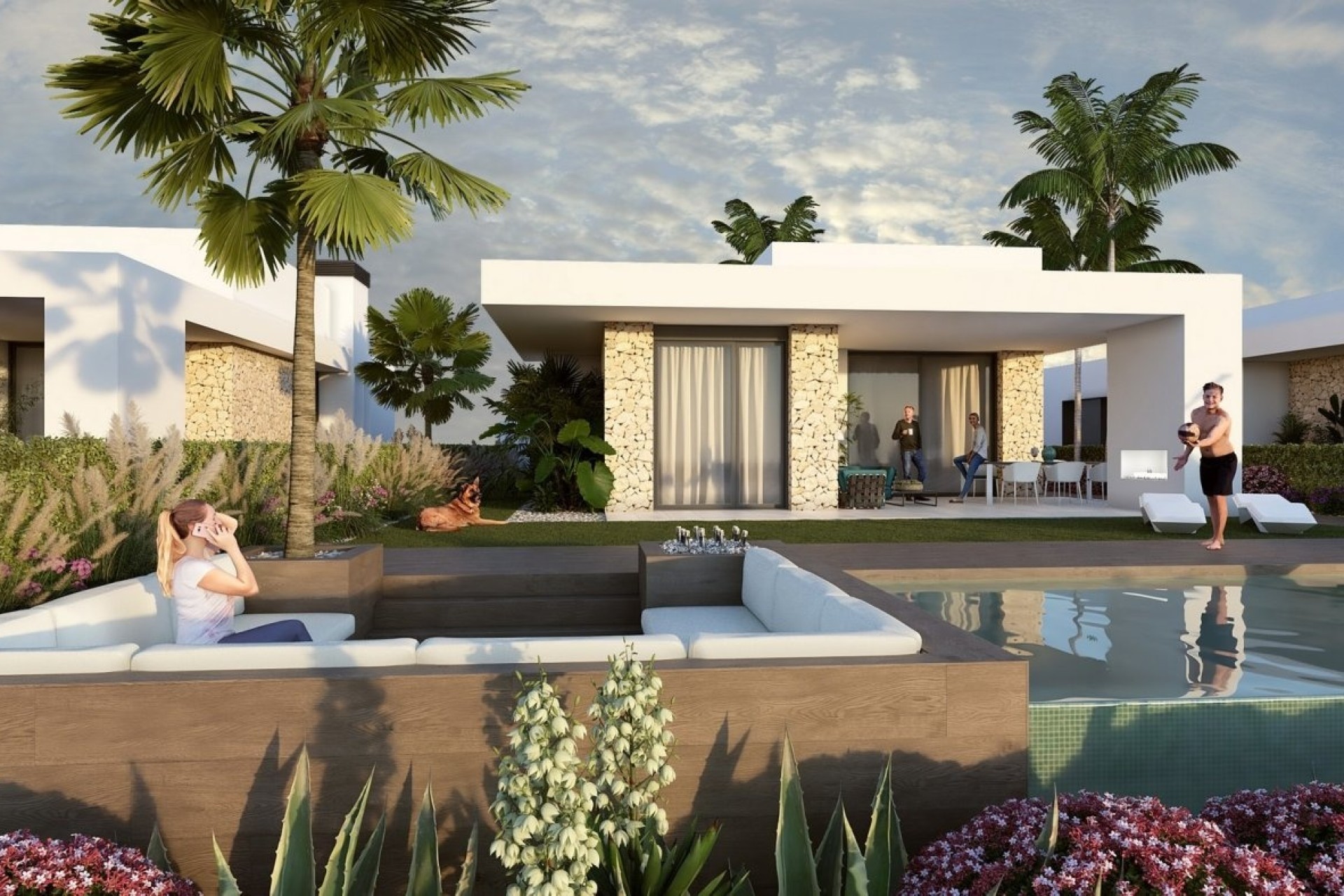 New Build - Freistehende Villa -
Algorfa - La Finca Golf Resort