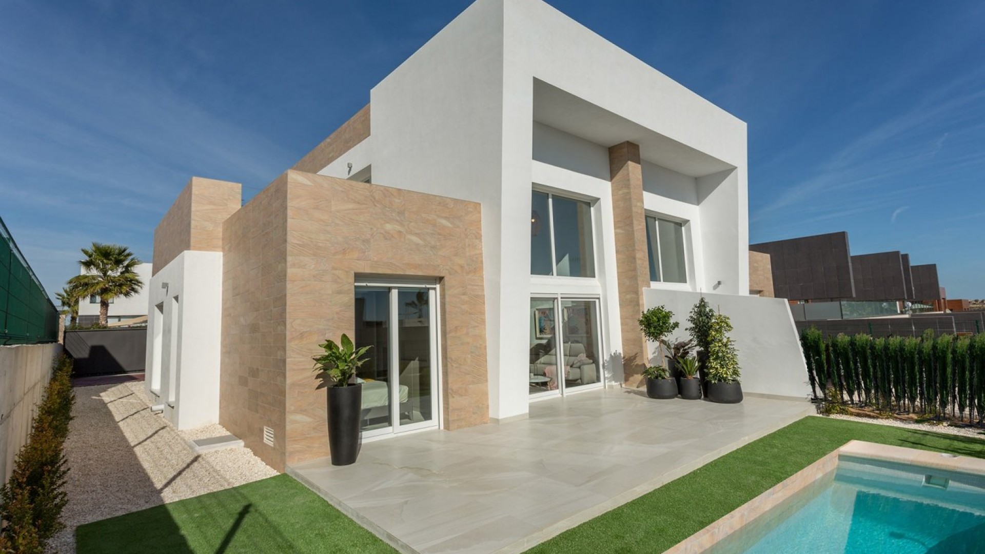 New Build - Freistehende Villa -
Algorfa - La Finca Golf