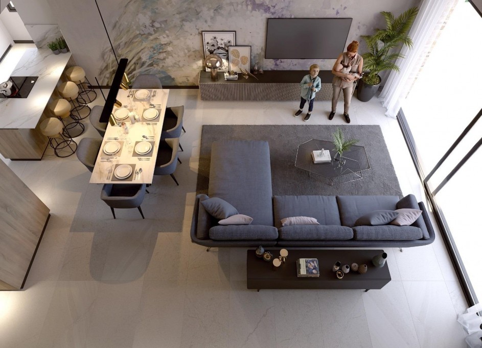 New Build - Freistehende Villa -
Algorfa - La Finca Golf