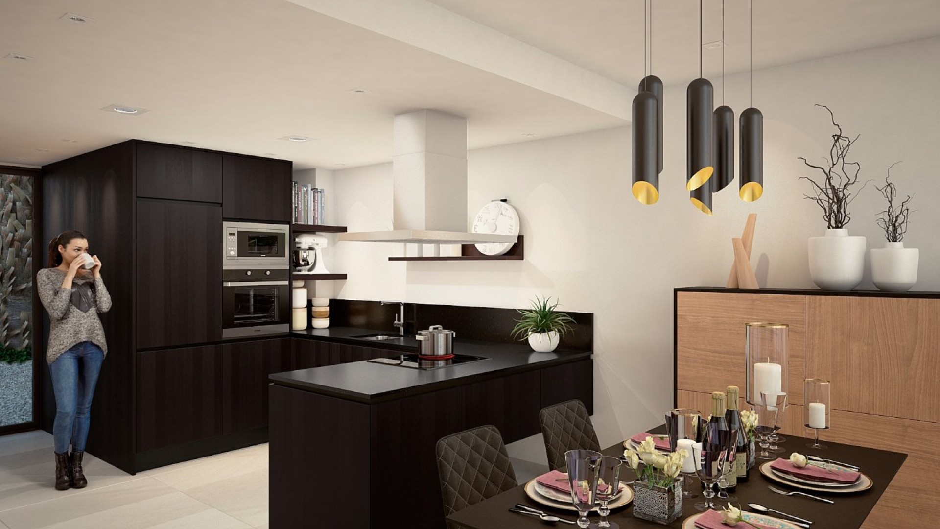 New Build - Freistehende Villa -
Algorfa - La Finca Golf