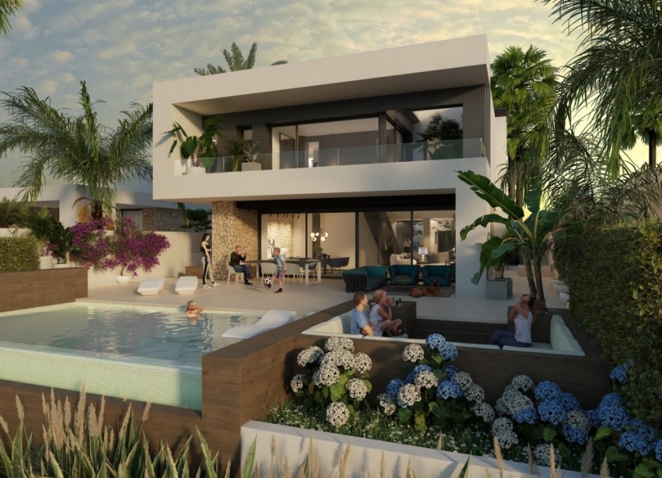 New Build - Freistehende Villa -
Algorfa - La Finca Golf