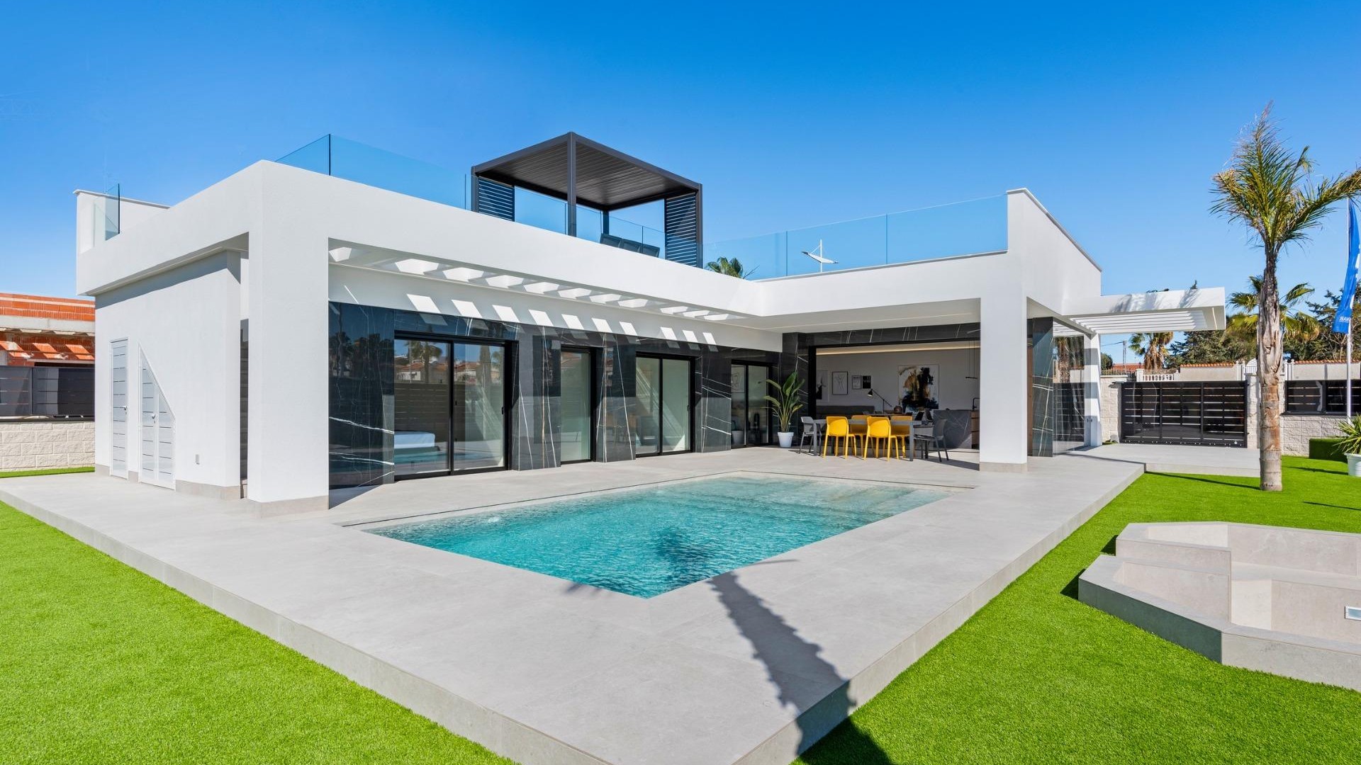 New Build - Freistehende Villa -
Algorfa - La Finca Golf