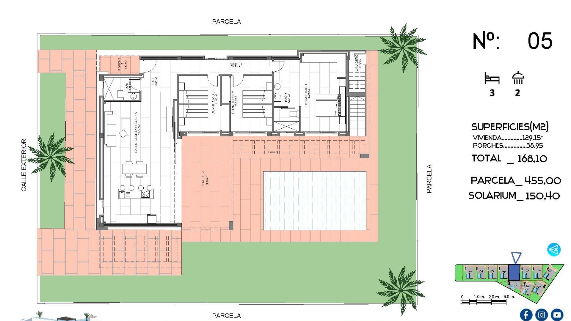 New Build - Freistehende Villa -
Algorfa - La Finca Golf