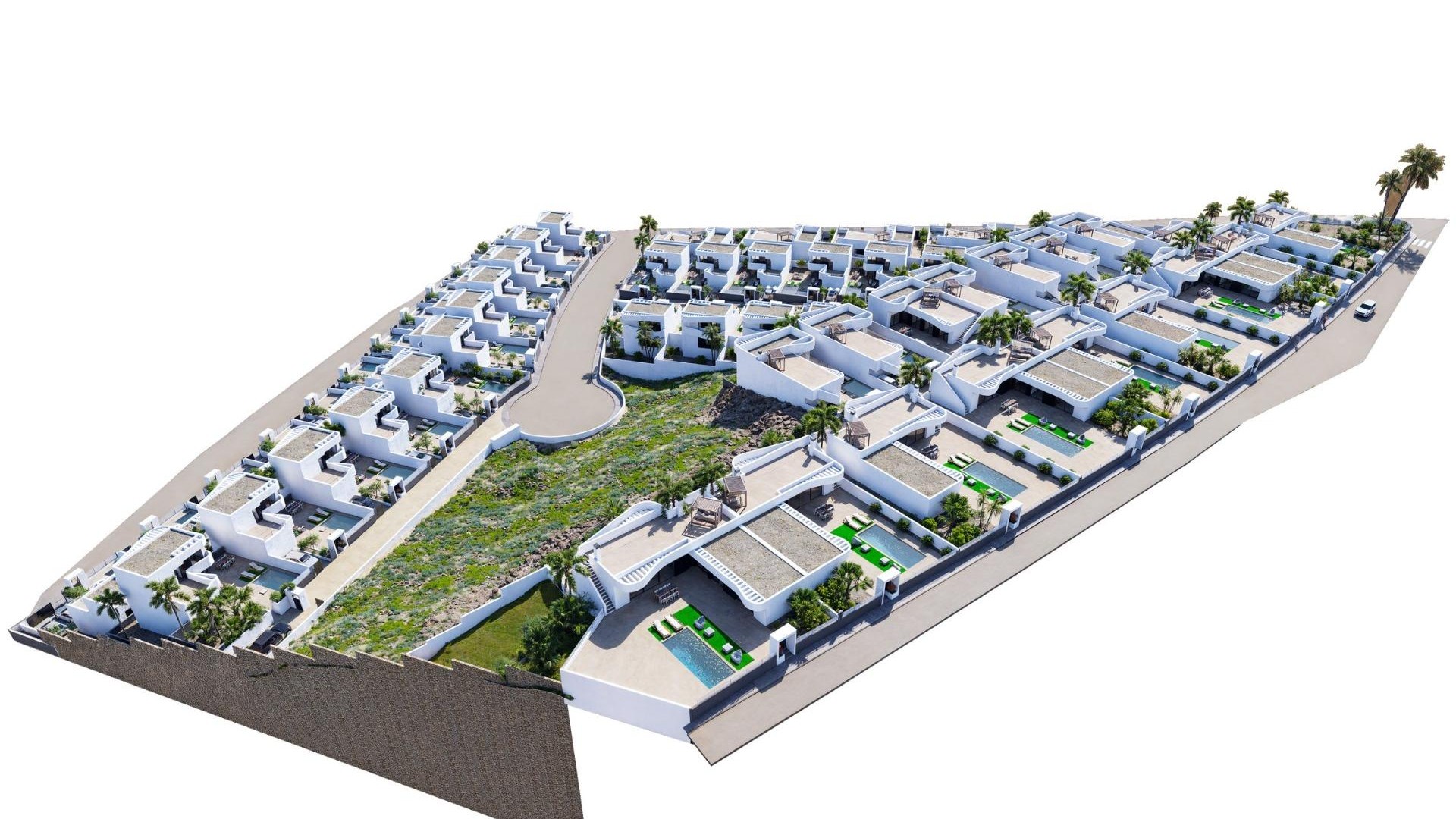 New Build - Freistehende Villa -
Algorfa - La Finca Golf